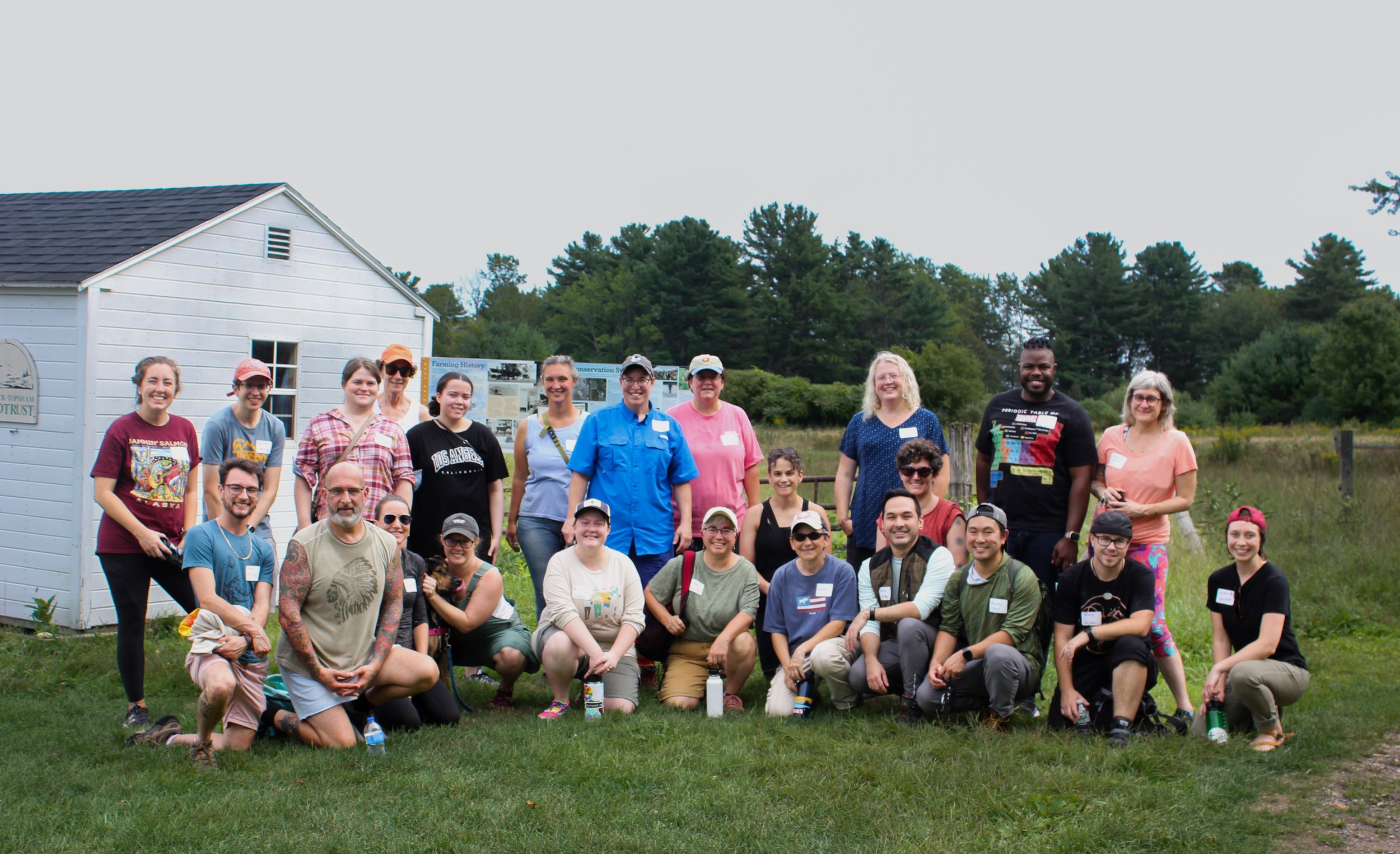 Fall Walk, September 2022. Brunswick-Topsham Land Trust.