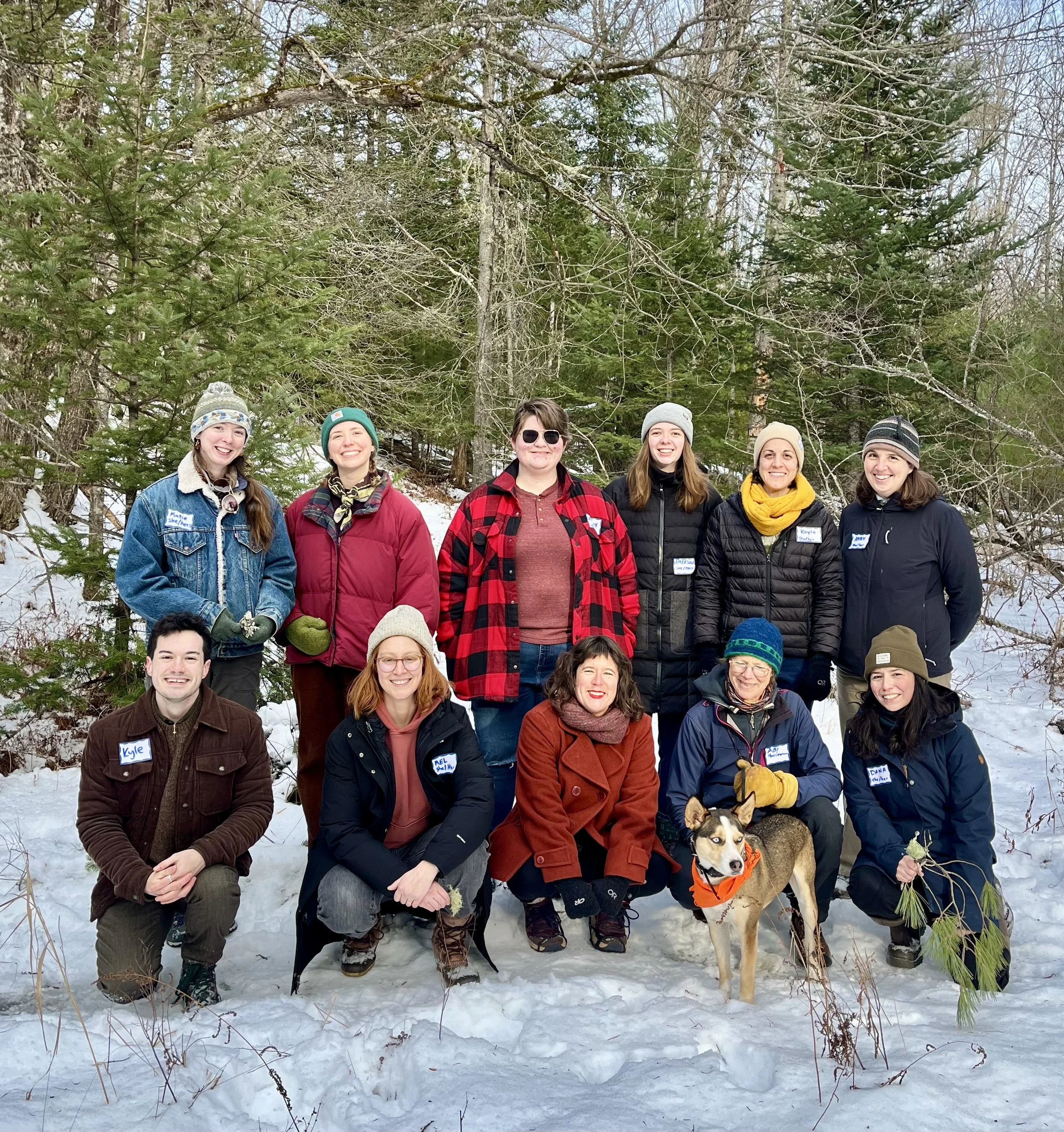 Found Family Gathering, December 2025. Searsmont.