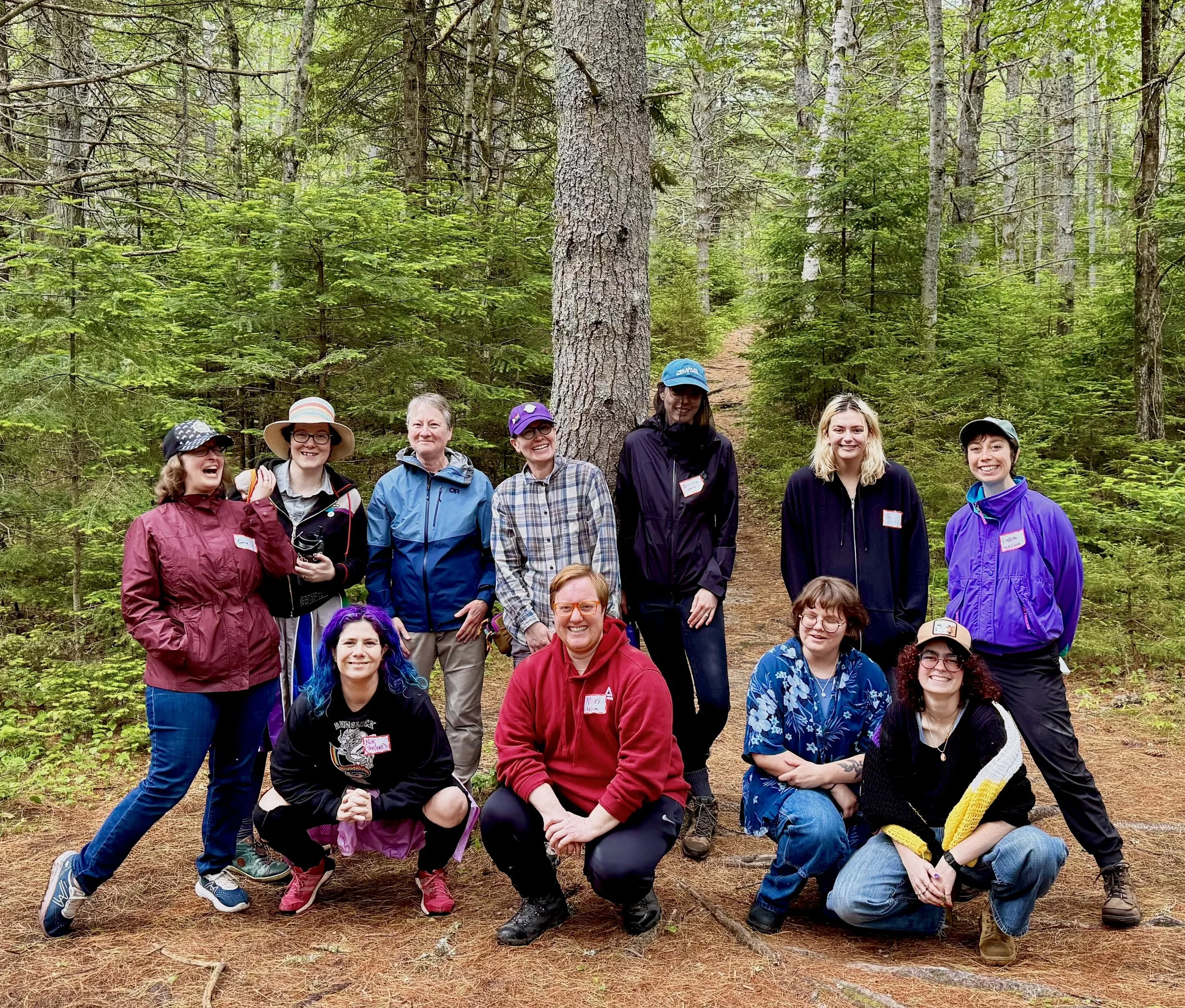 Trail Mixer, June 2024. Brunswick-Topsham Land Trust.