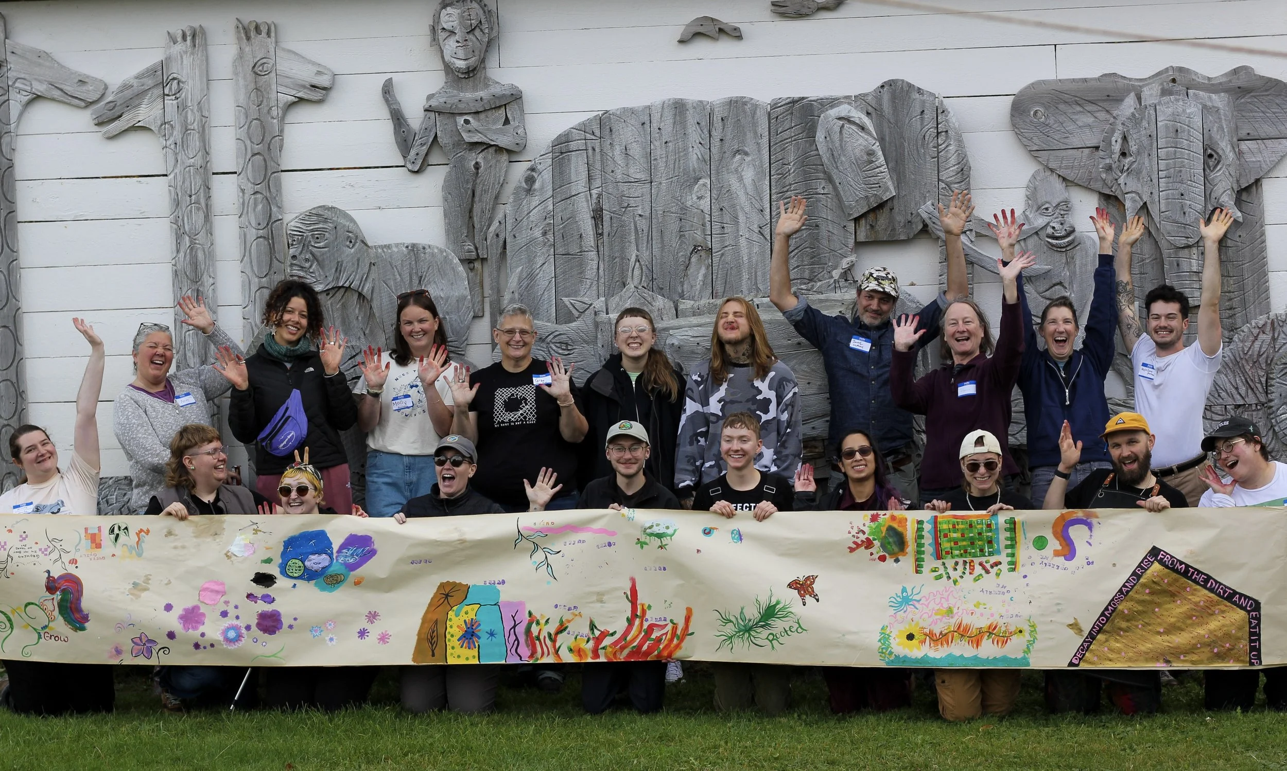 Queer Art Immersion, October 2024. Cushing, Langlais Art Preserve.