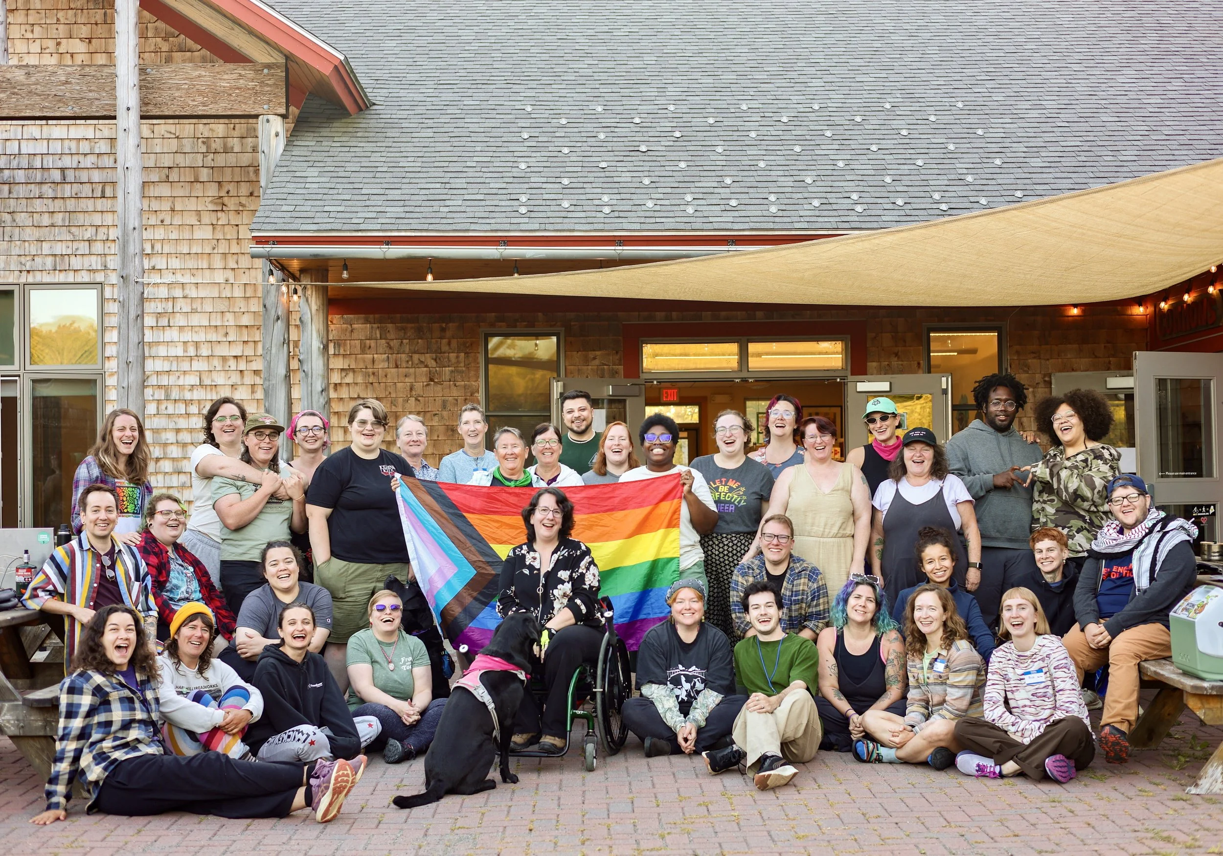 Big Queer Summer Camp, August 2025. Lubec, Cobscook Institute.