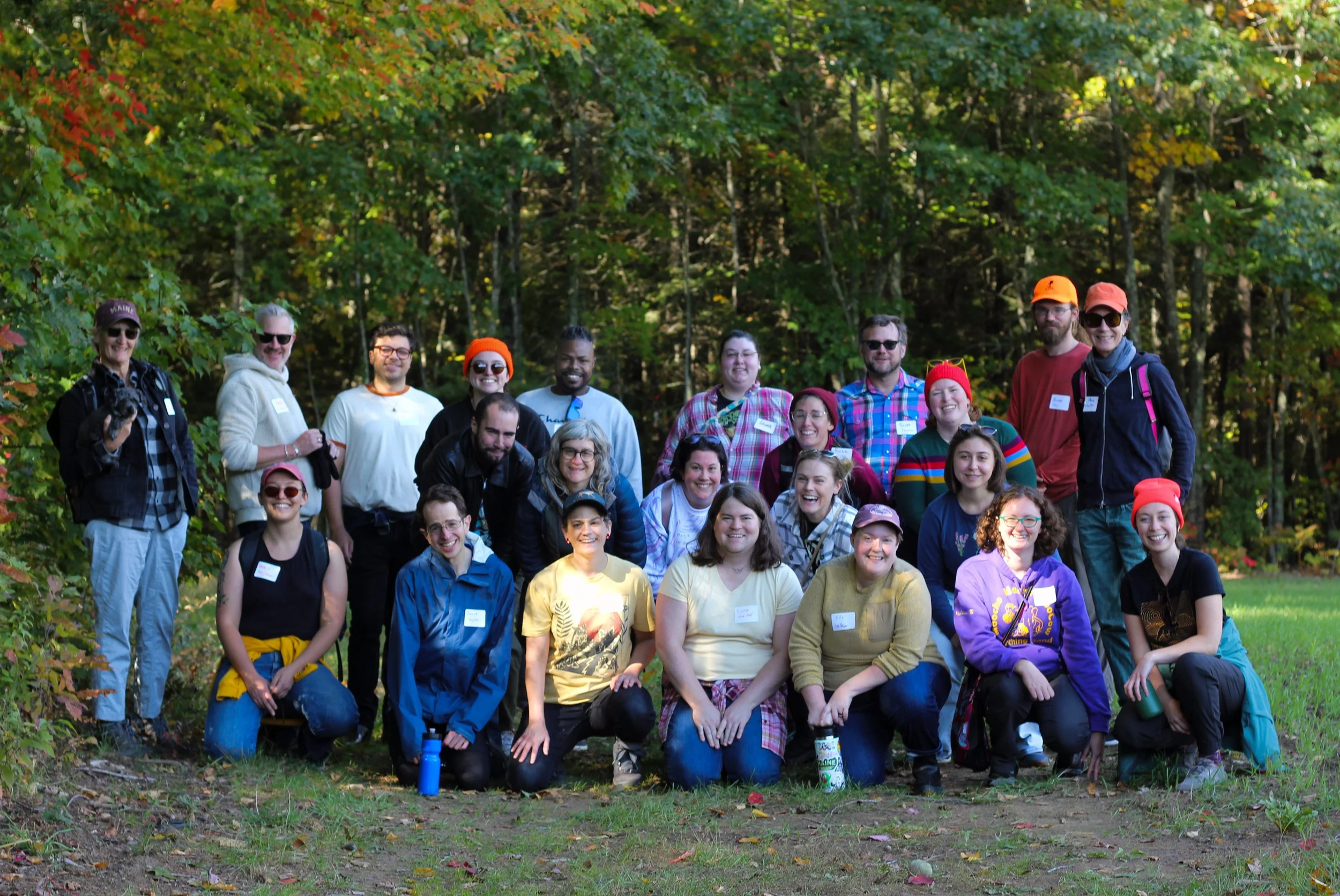 Trail Mixer, October 2022. Brunswick-Topsham Land Trust.