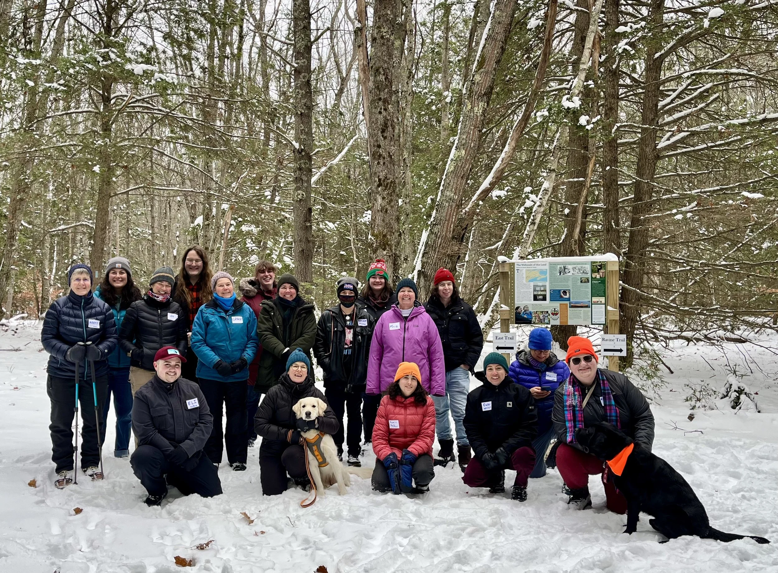 Trail Mixer, December 2025. Brunswick-Topsham Land Trust.