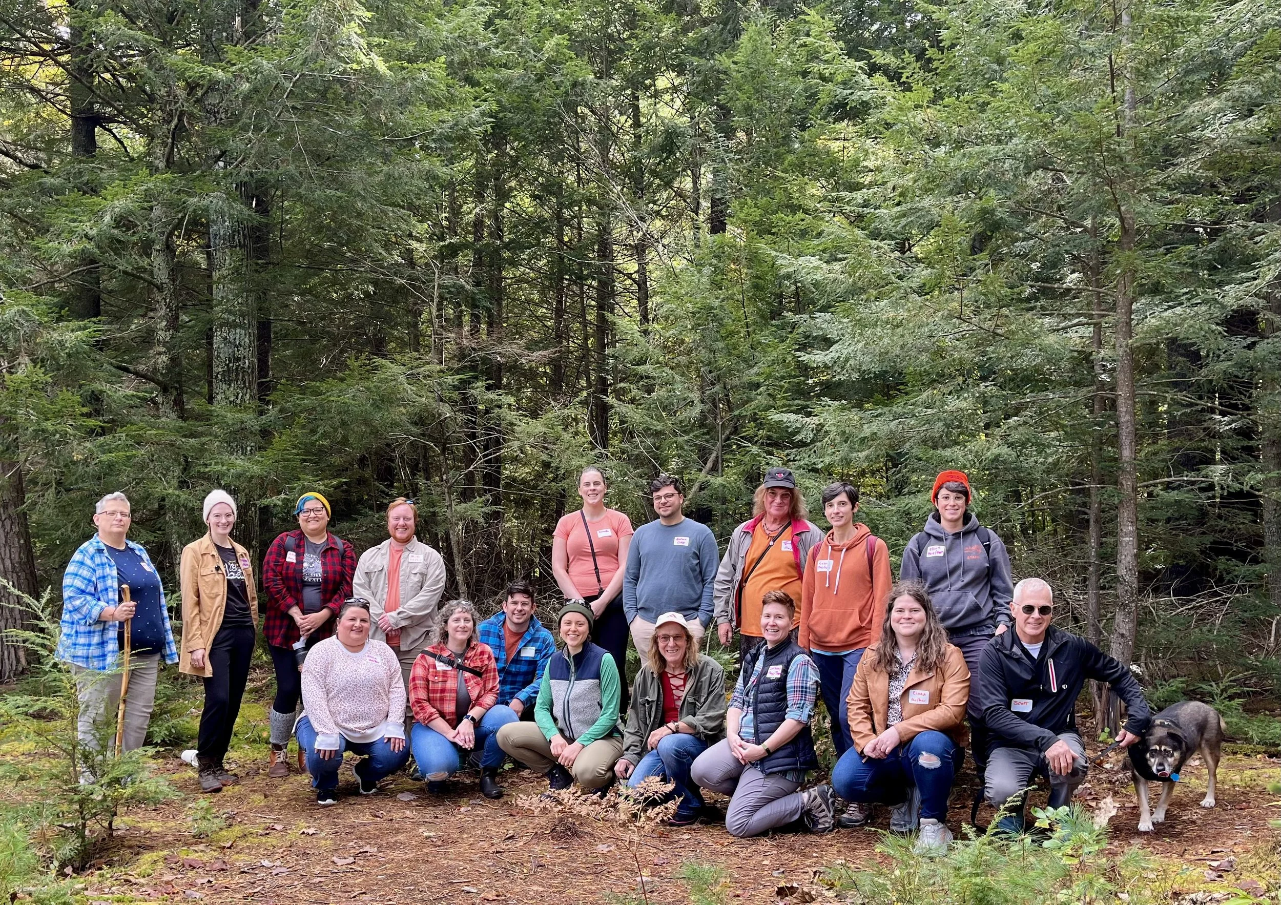 Trail Mixer, October 2023. Brunswick-Topsham Land Trust.