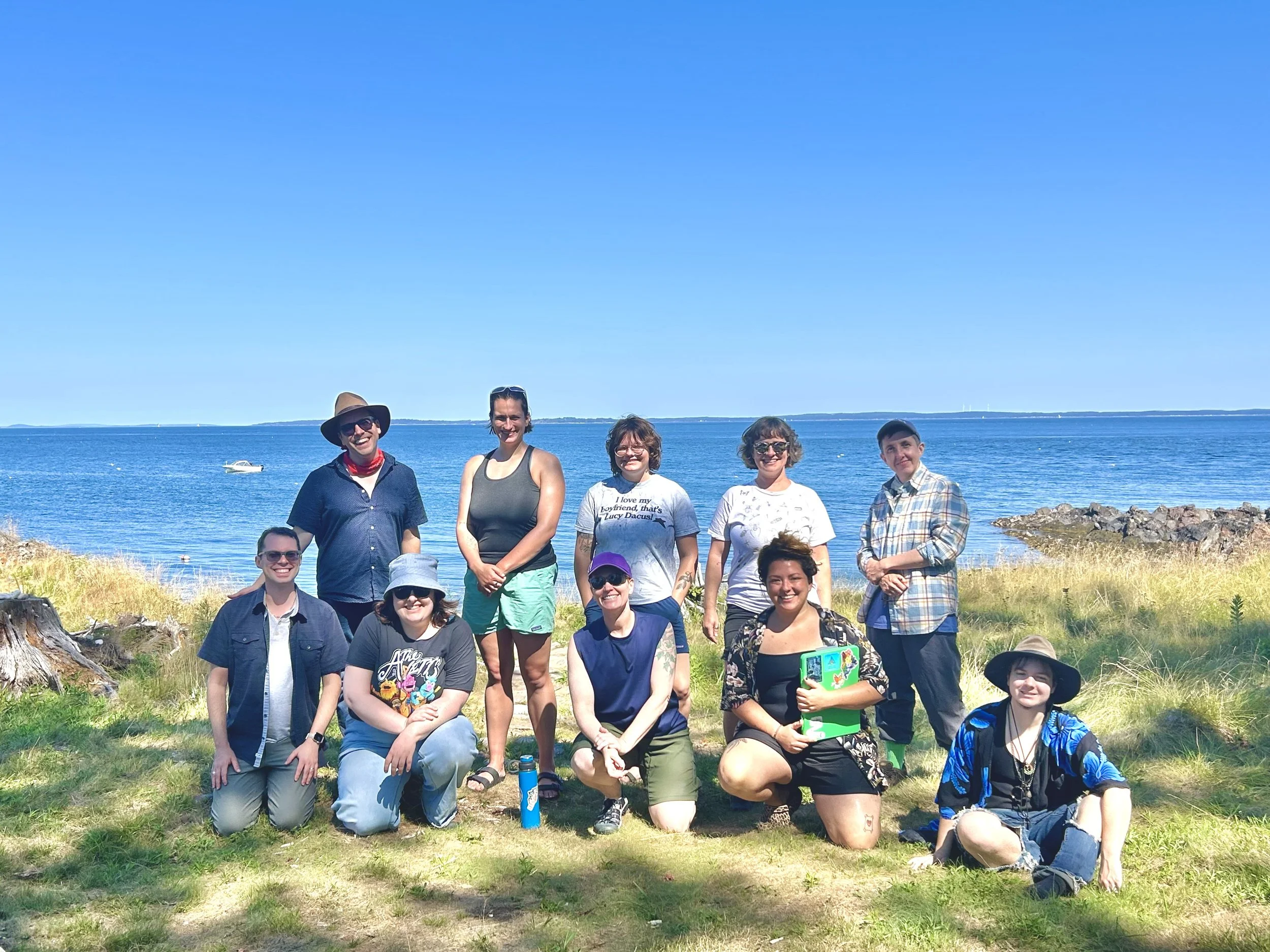 Monroe Island Exploration, August 2025. Maine Coast Heritage Trust.