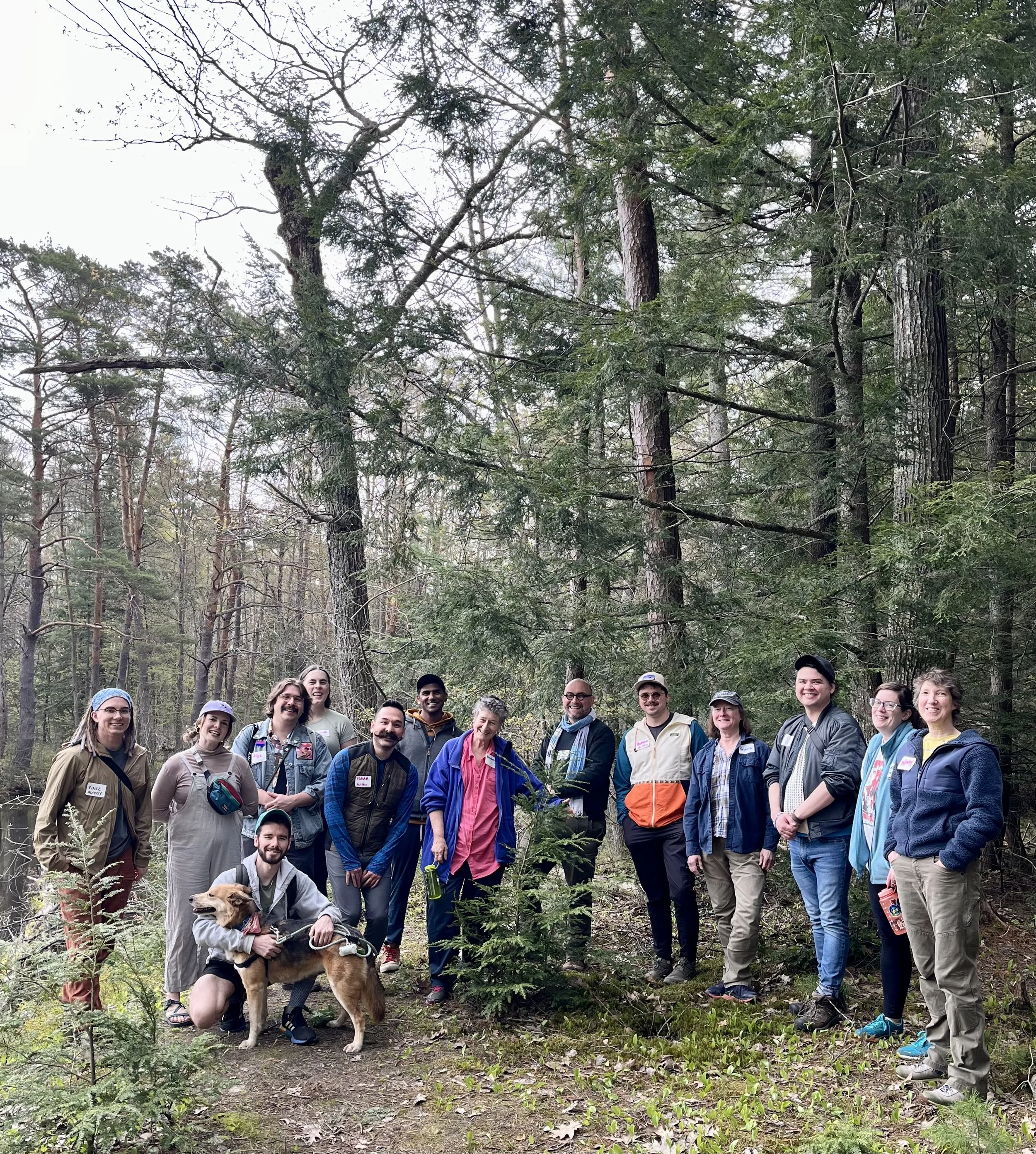 Trail Mixer, May 2024. Brunswick-Topsham Land Trust.