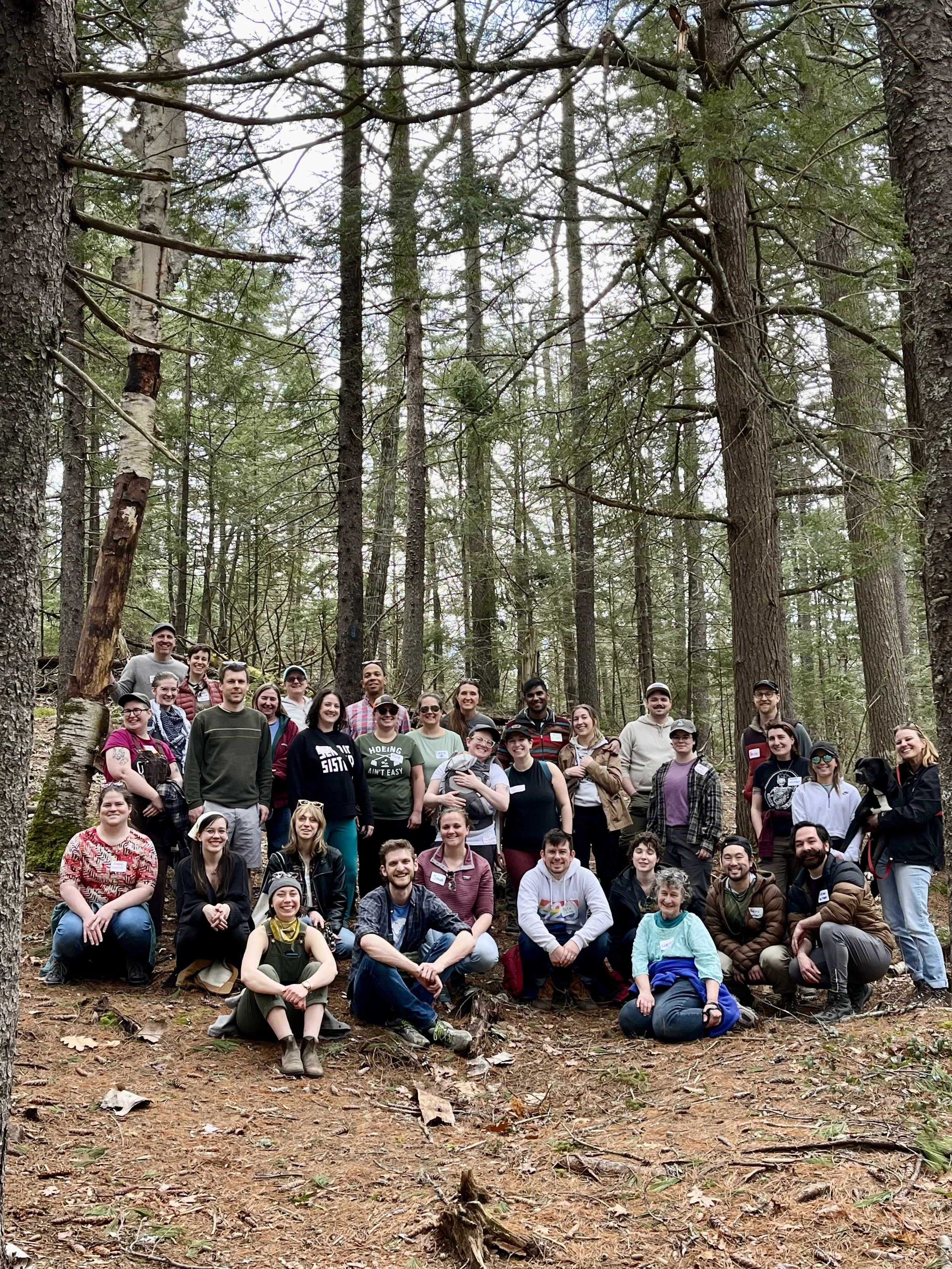 Trail Mixer, April 2024. Brunswick-Topsham Land Trust.