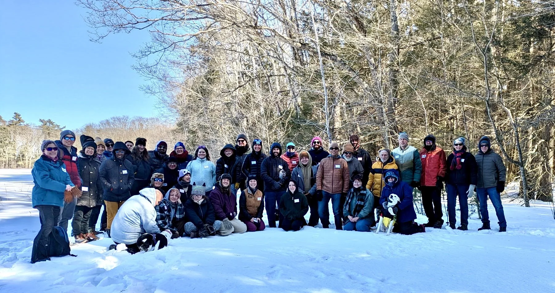 Trail Mixer, March 2025. Brunswick-Topsham Land Trust.