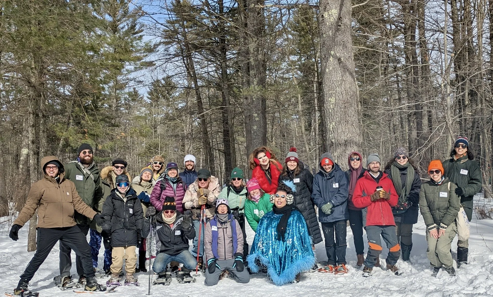 Winter Extravaganza Trail Mixer, February 2025. Maine Inland Fisheries & Wildlife.