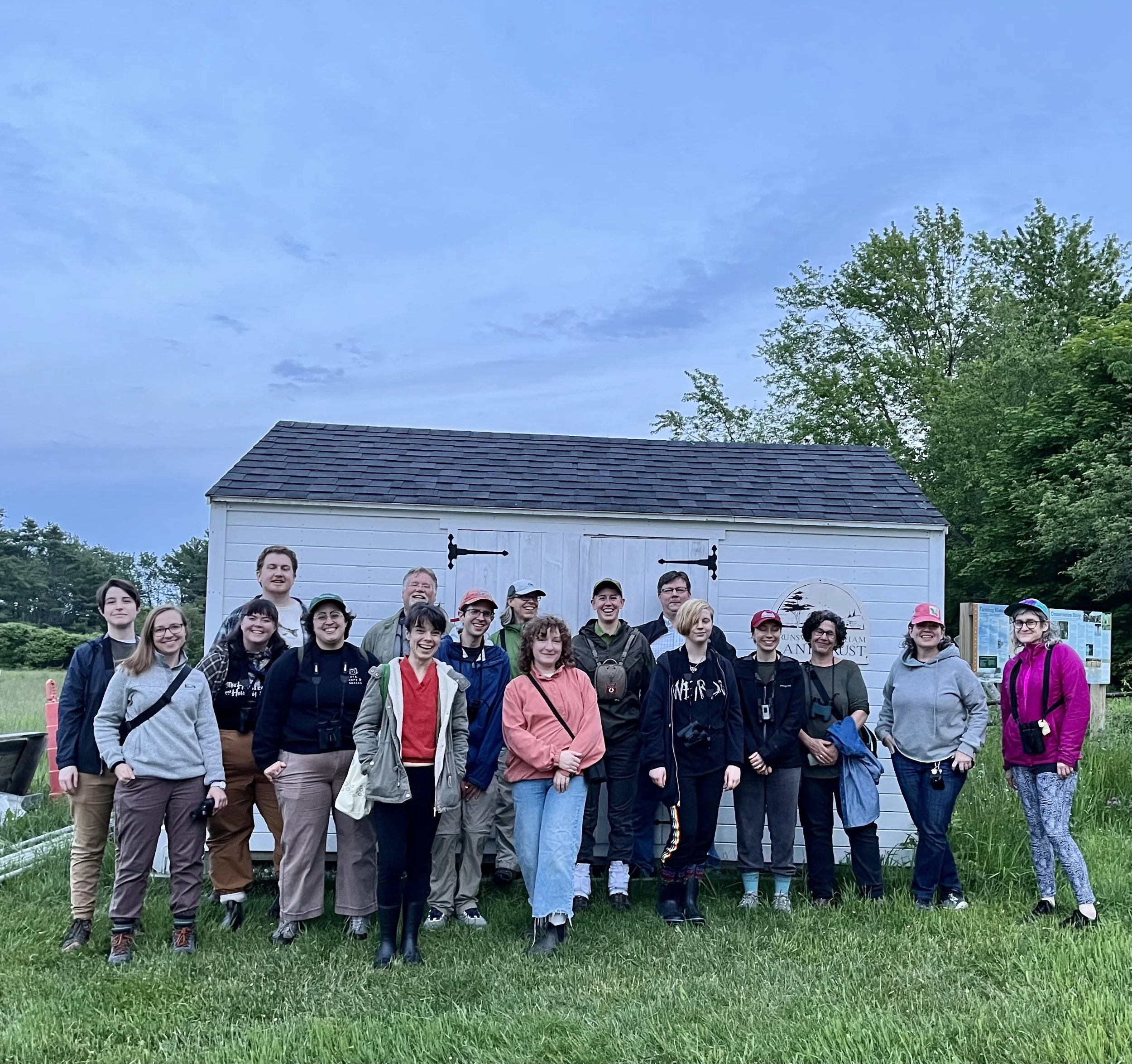 Owl Prowl, June 2023. Brunswick-Topsham Land Trust.