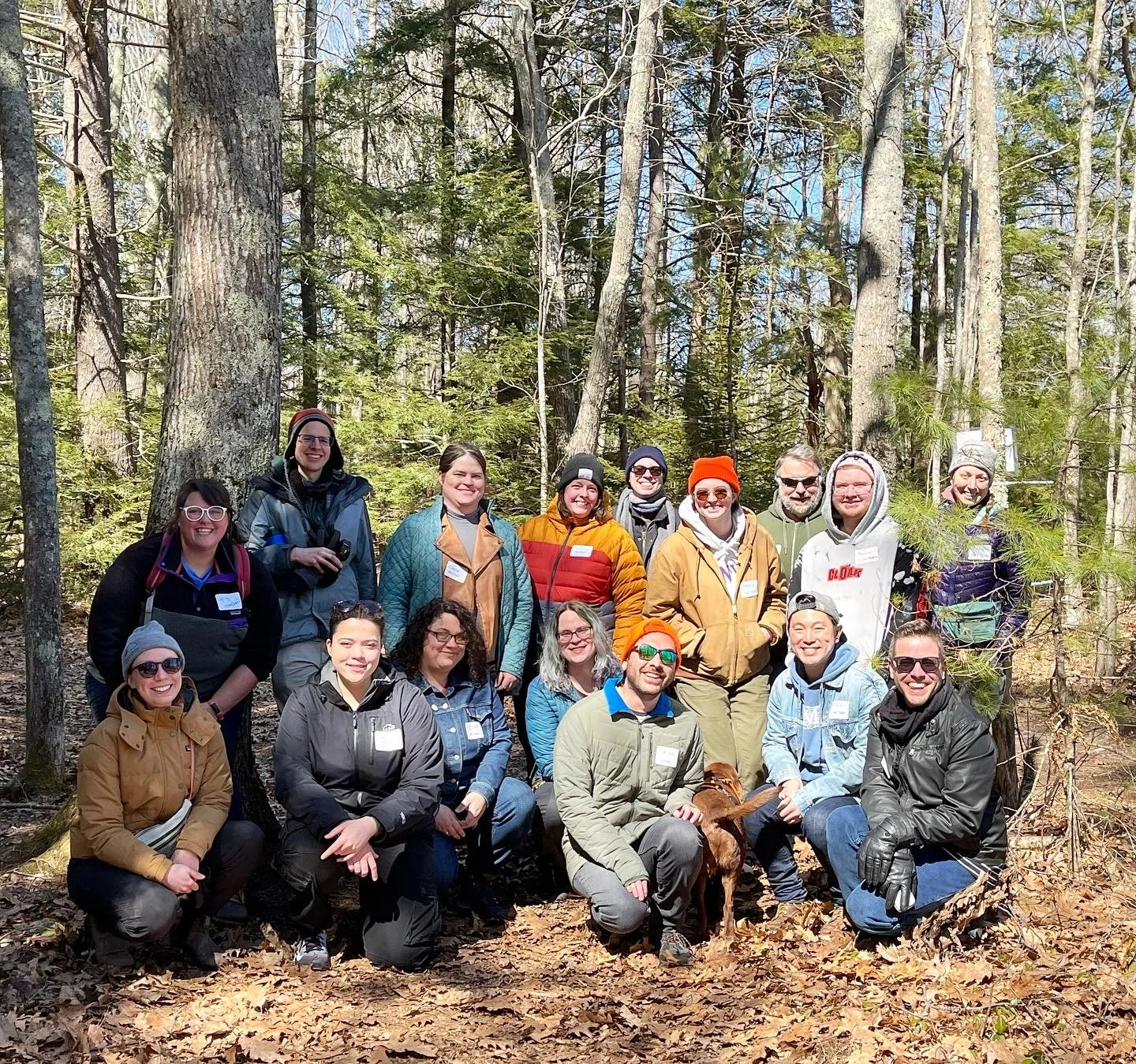 Trail Mixer, April 2023. Brunswick-Topsham Land Trust.