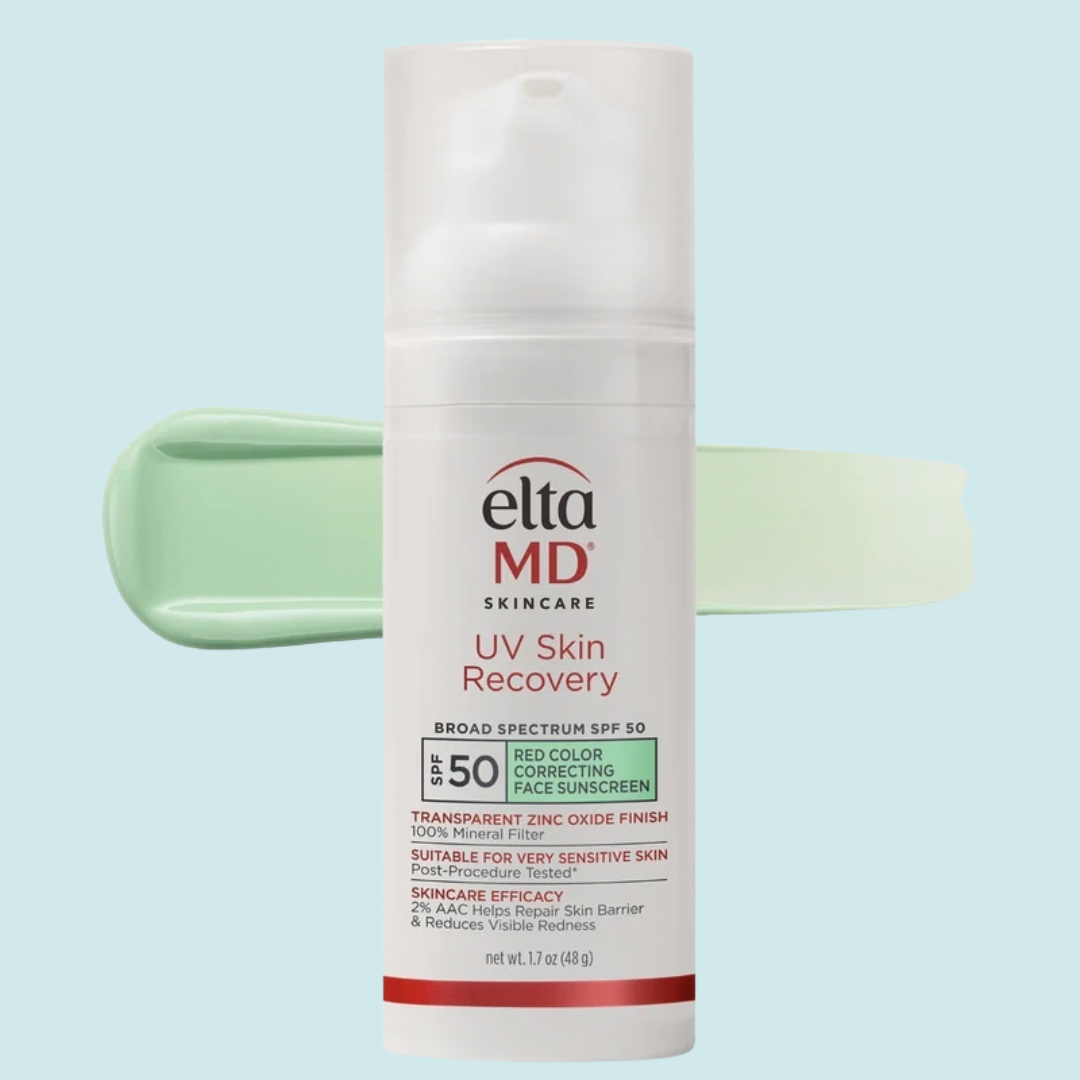 EltaMD UV Skin Recovery Red Color Correcting Green Tint Broad Spectrum SPF 50
