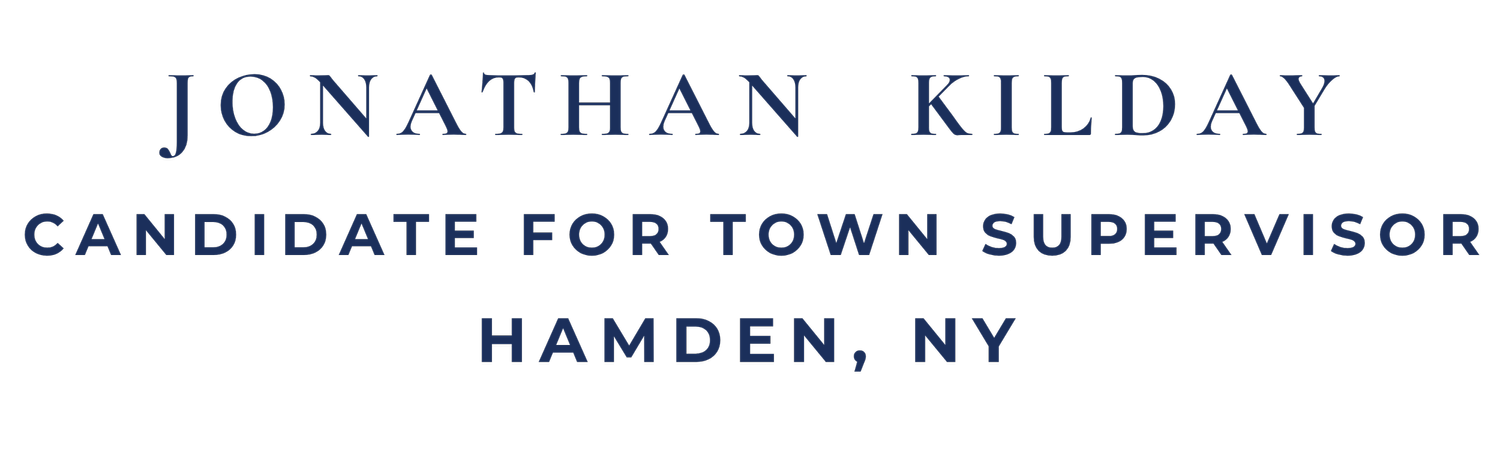Jonathan Kilday for Hamden Town Supervisor