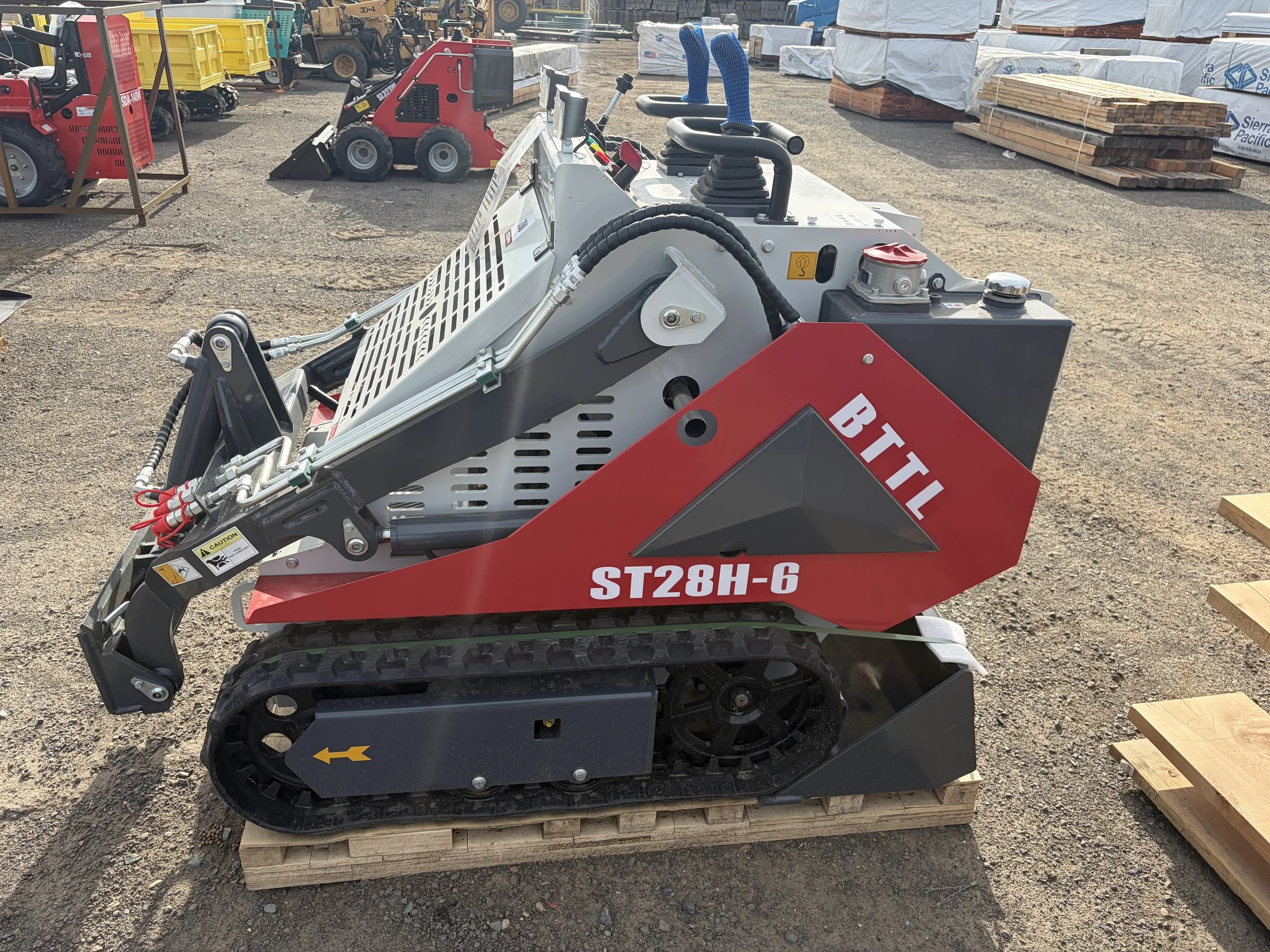 BTTL ST28H-6 Mini Skid Steer Track Loader