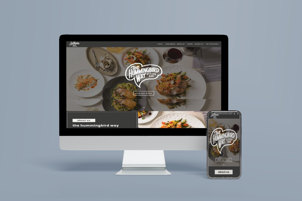 The Hummingbird Way Website Design