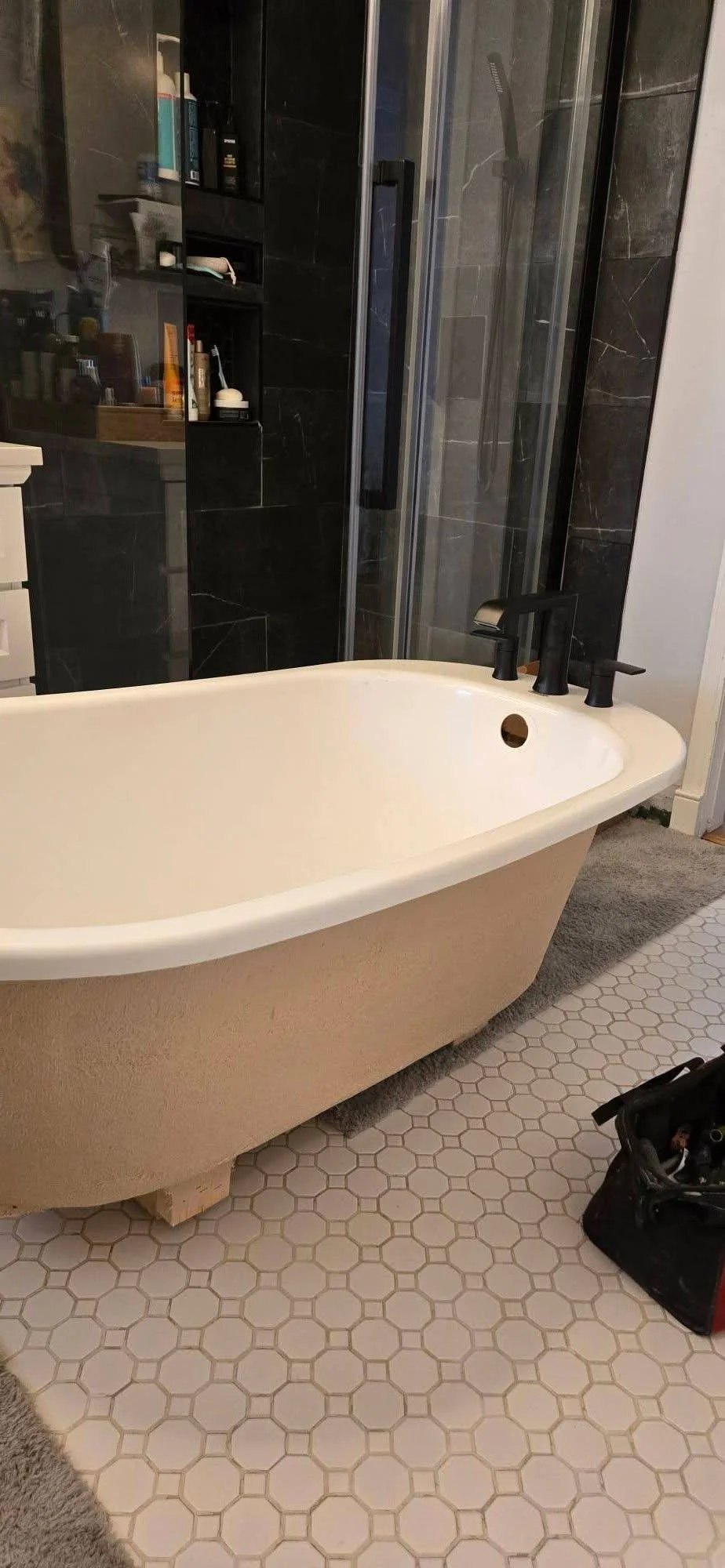 New Soaker Tub Installation — Calgary Bathroom