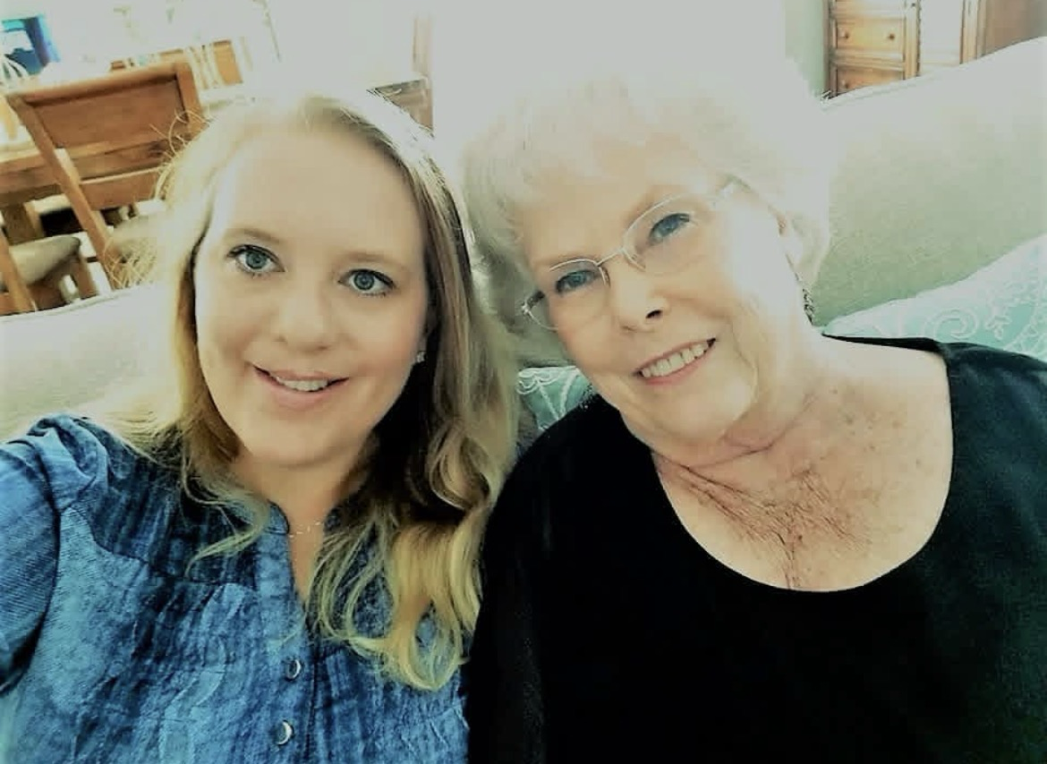 Amber and her Grandma.