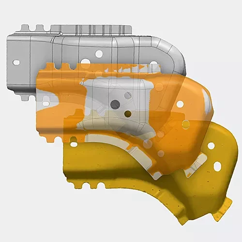 A graphic showing alignment methods in Polyworks Inspector