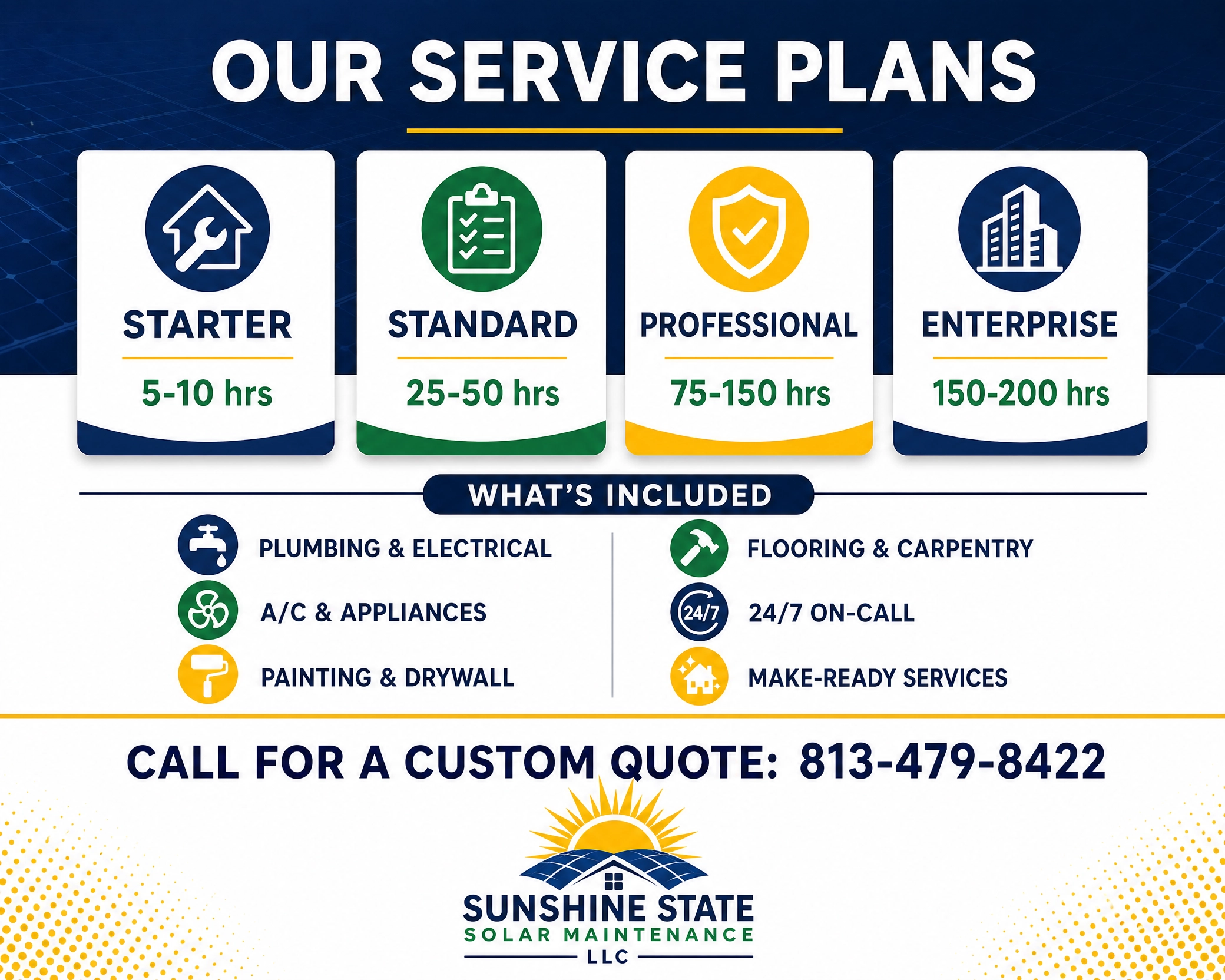 Flexible Hour Packages, locked-In Labor Rate, Priority Scheduling Use Hours as Needed Predictable Maintenance Costs