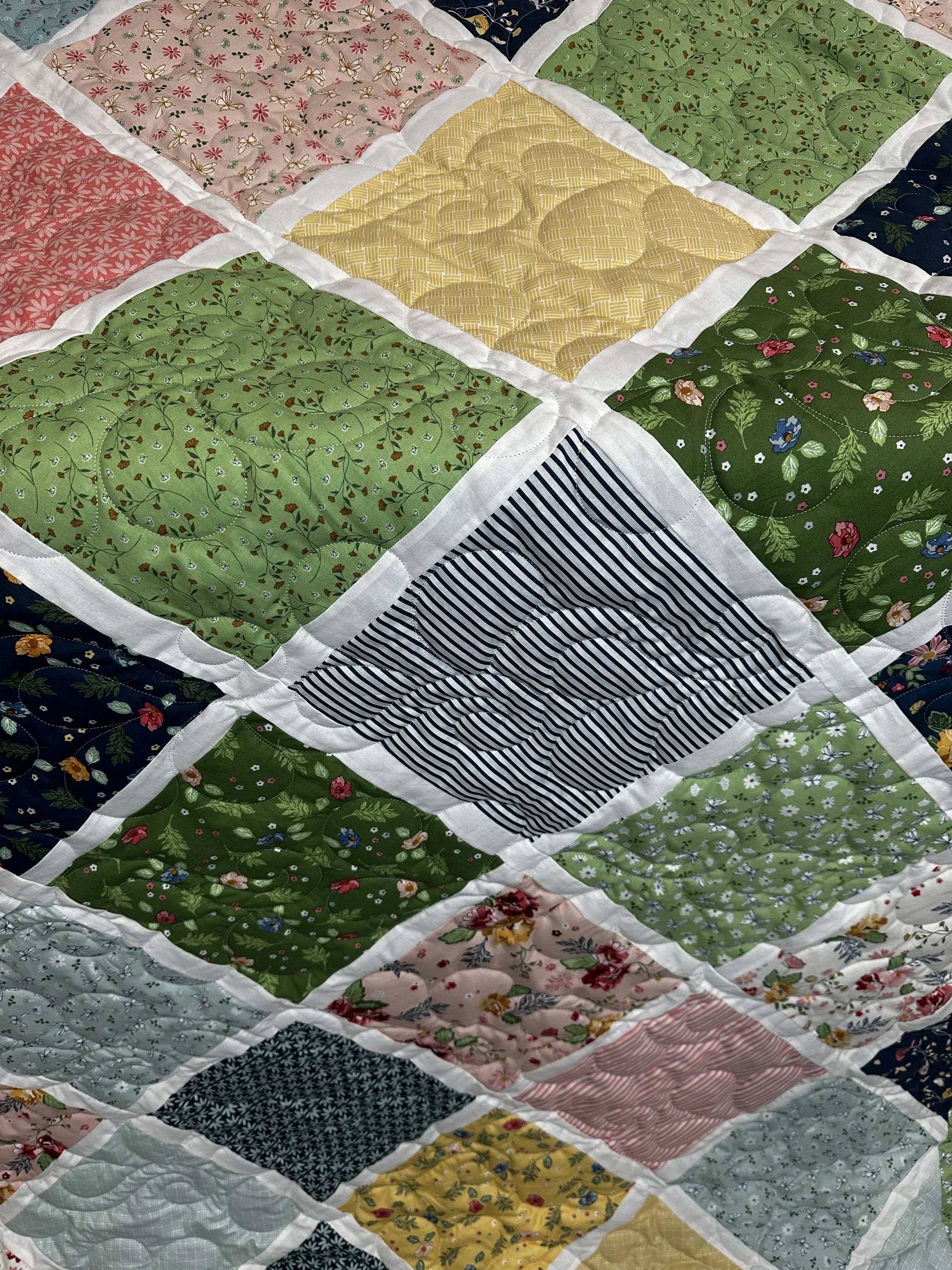 Longarm Quilting Service — Edge to Edge Finishing