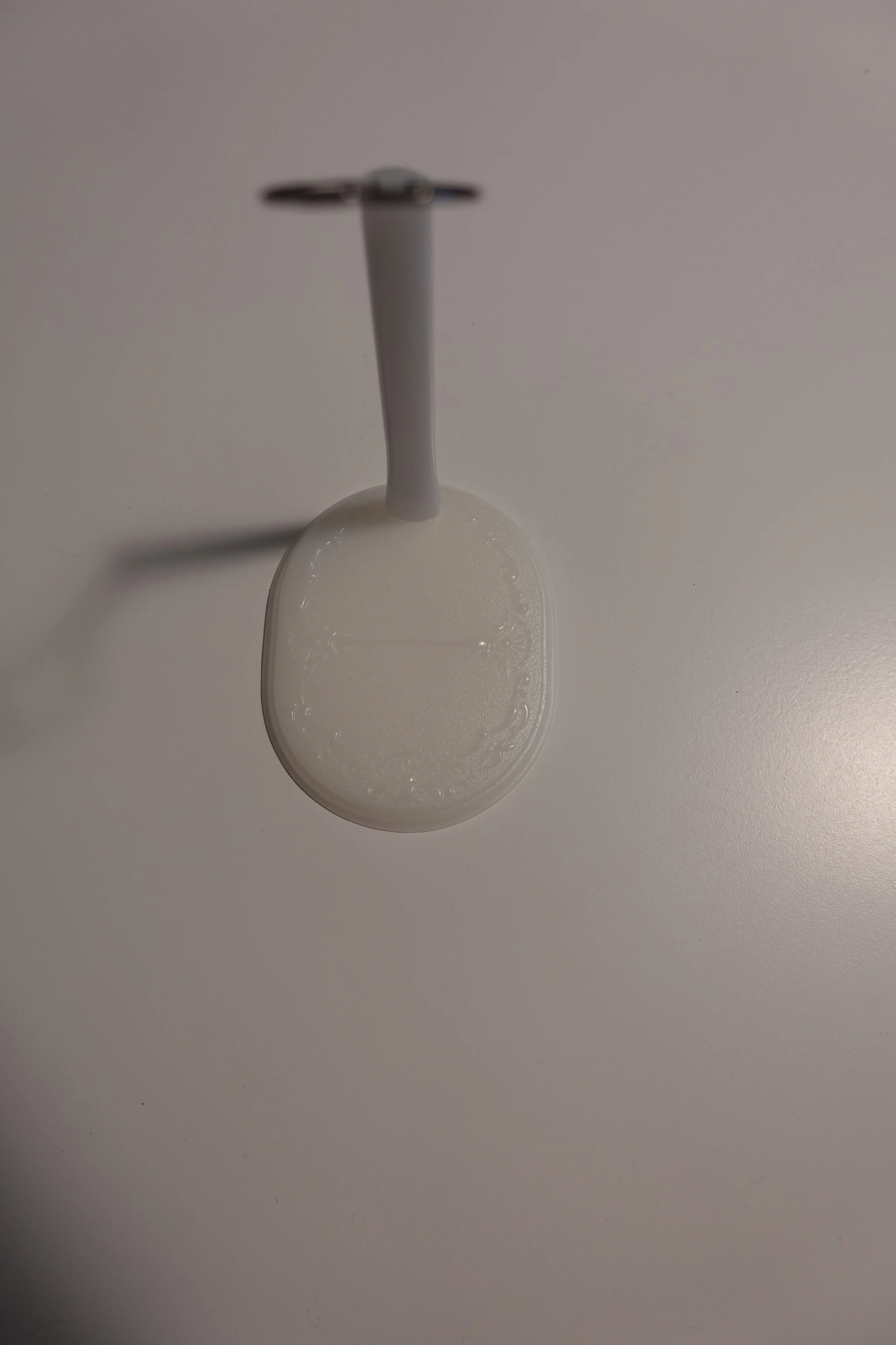 Plastic White Doll Stand