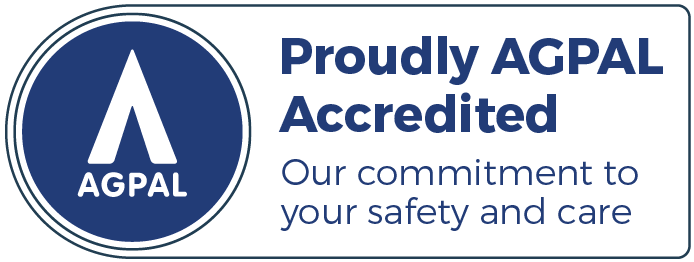 AGPAL accredited logo