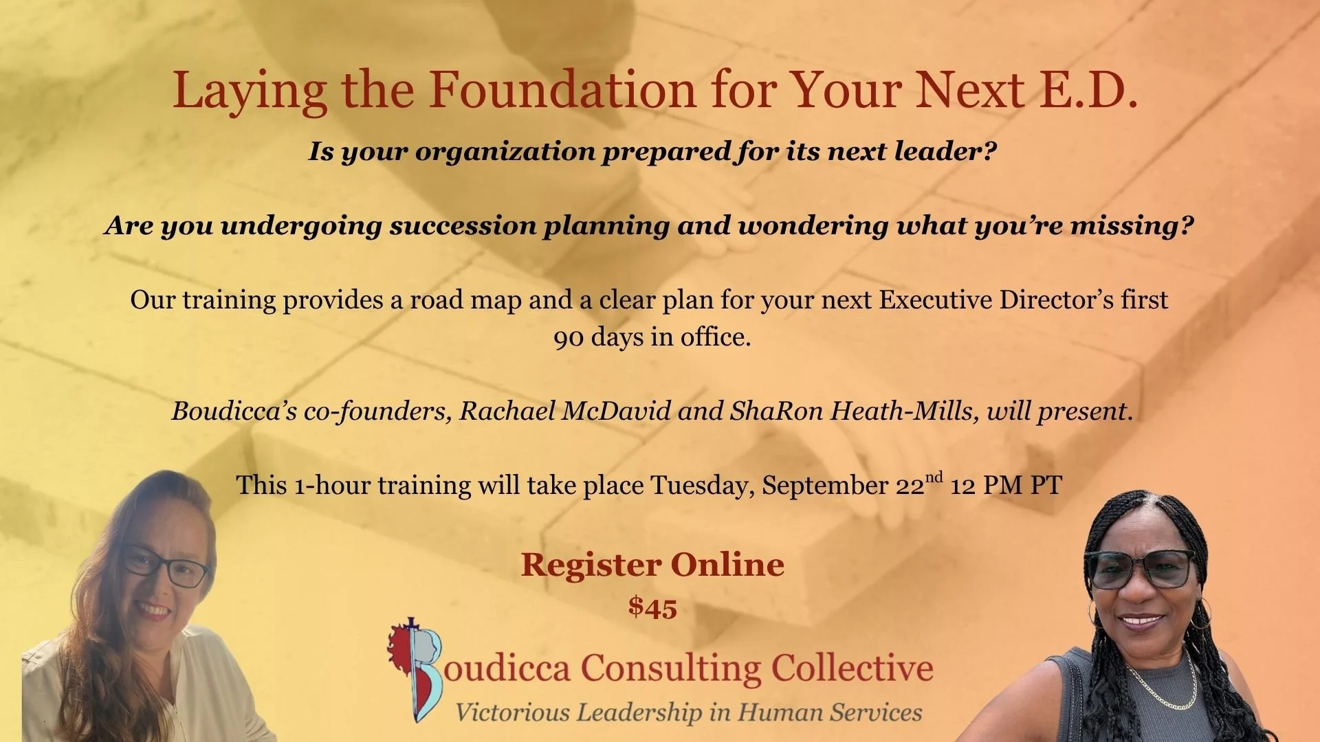 Laying the Foundation for your Next E.D.