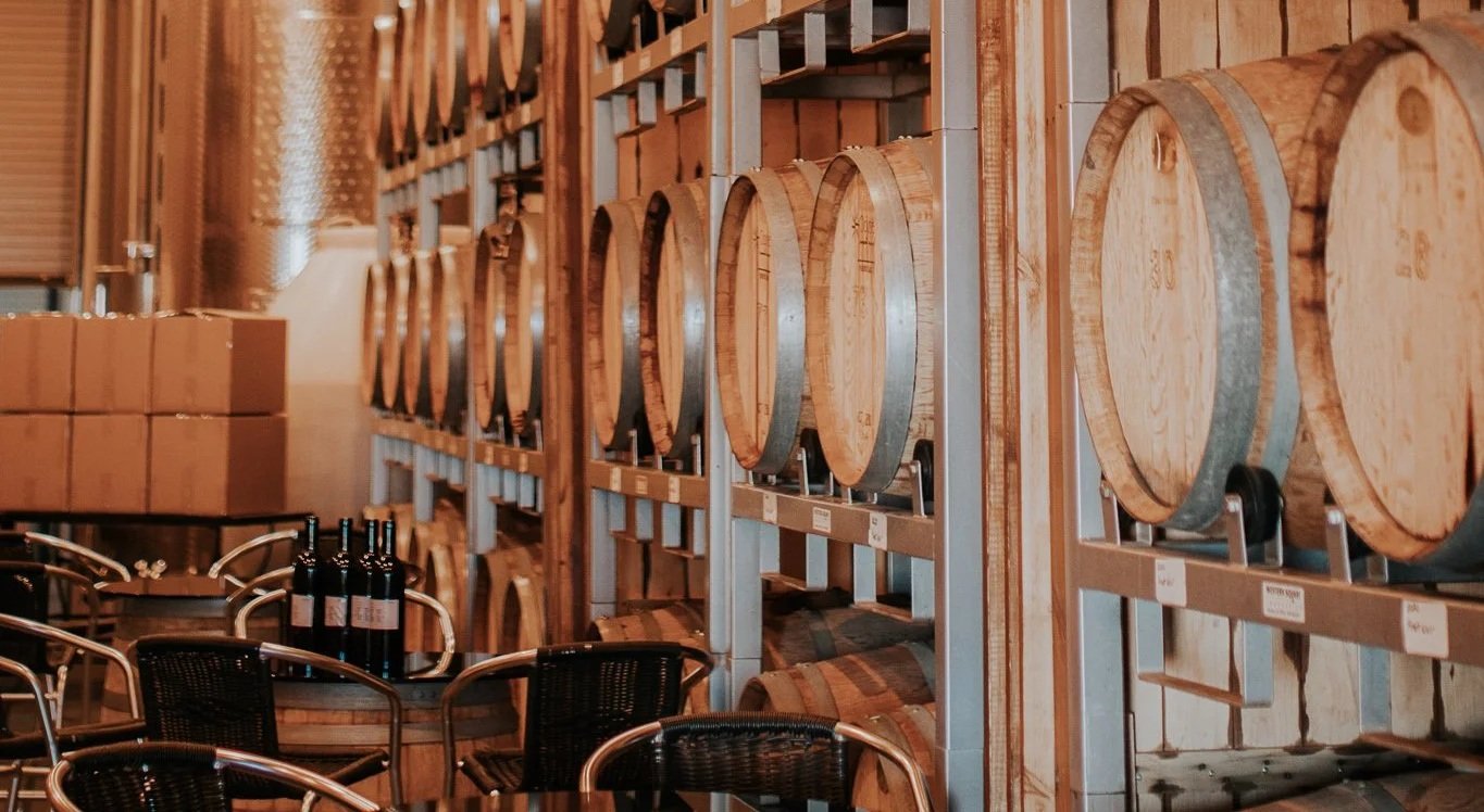 Bar Z Winery Barrel Room private event space in Canyon, Texas