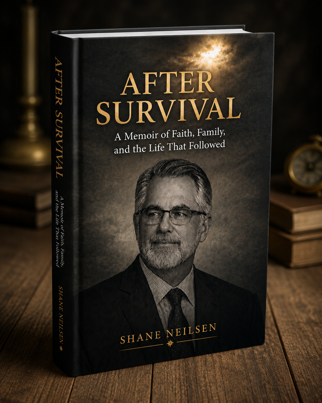 AFTER SURVIVAL memoir by Shane Neilsen, premium hardcover edition