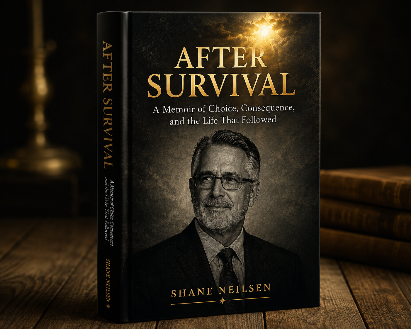 AFTER SURVIVAL memoir by Shane Neilsen, premium hardcover edition