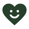 Heart smiling icon