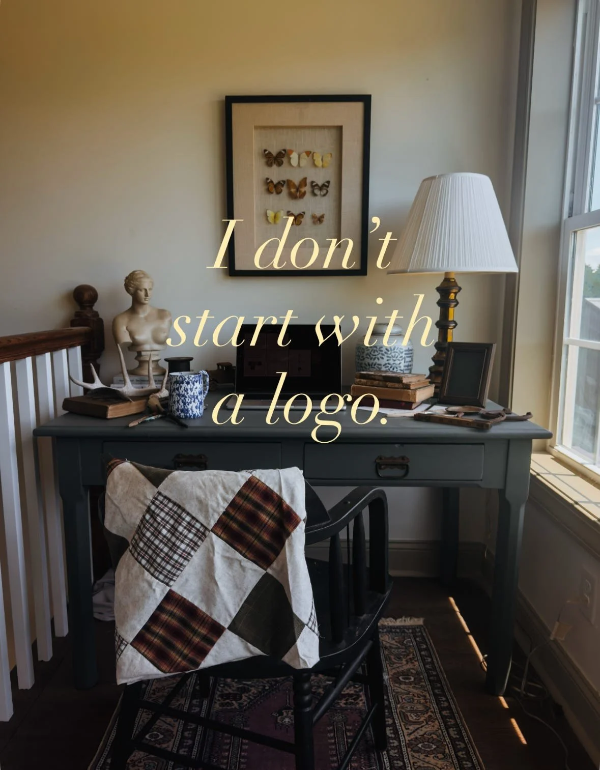I Don’t Start With A Logo