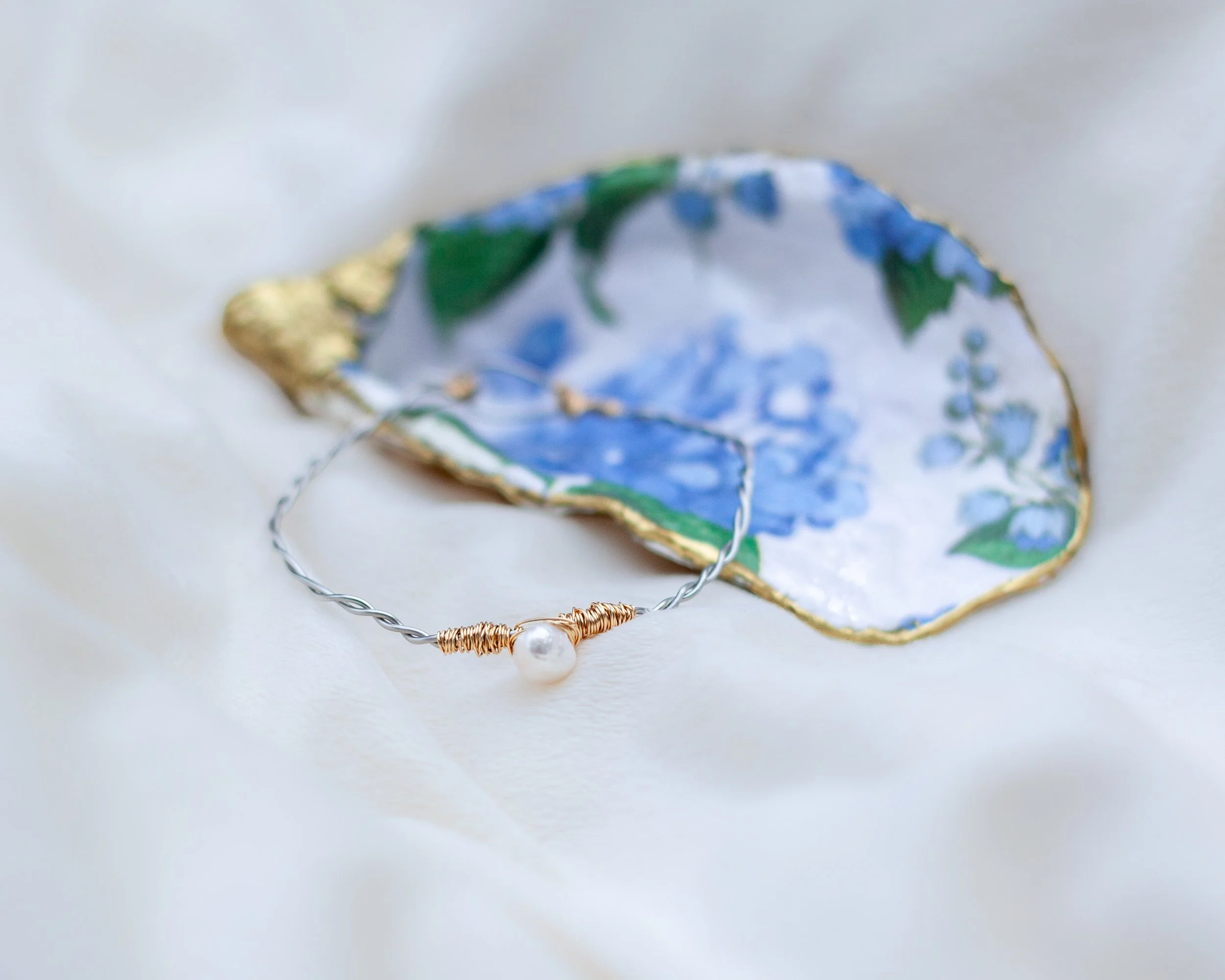 Megan Two-Tone Bangle