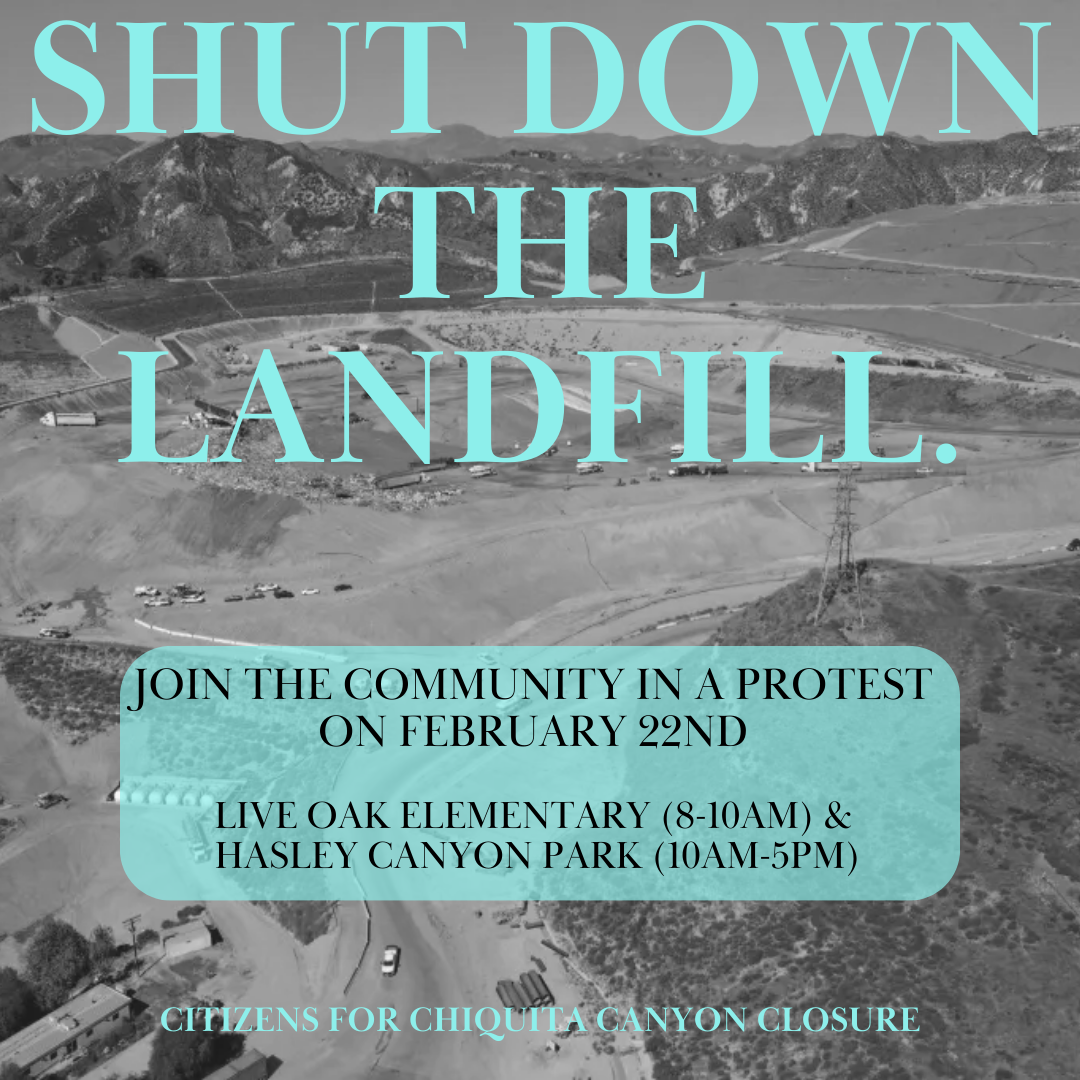 Citizens for Chiquita Canyon Closure Protest &amp; Press Conference