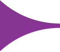 Purple abstract shape on a black background.