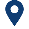 Blue location pin icon