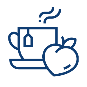 Continental Breakfast included icon