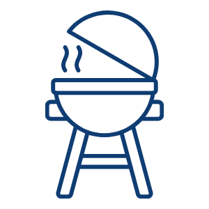 Barbecue facilities icon