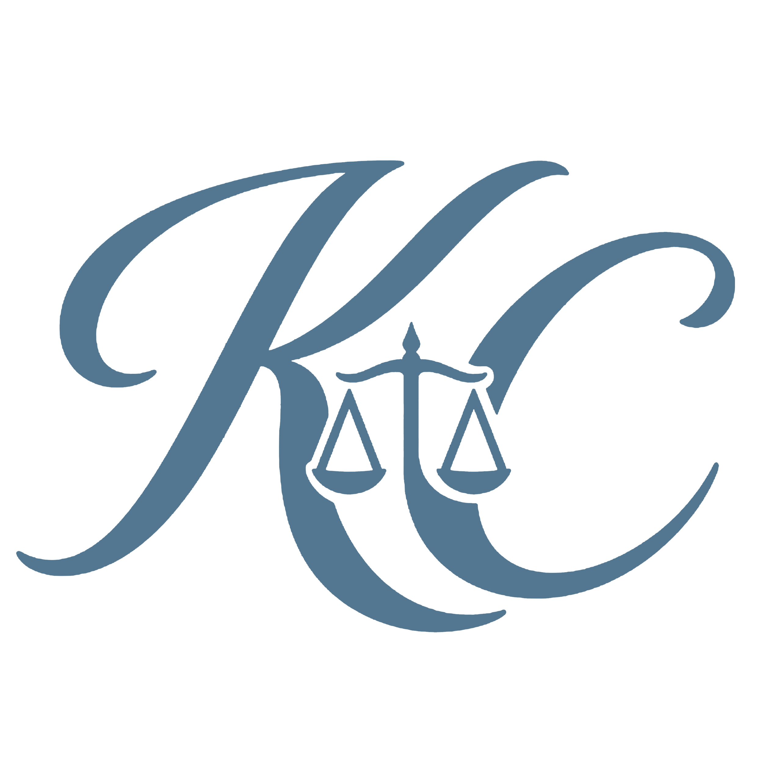Logo of the American Bar Association featuring a stylized scales of justice on a dark background