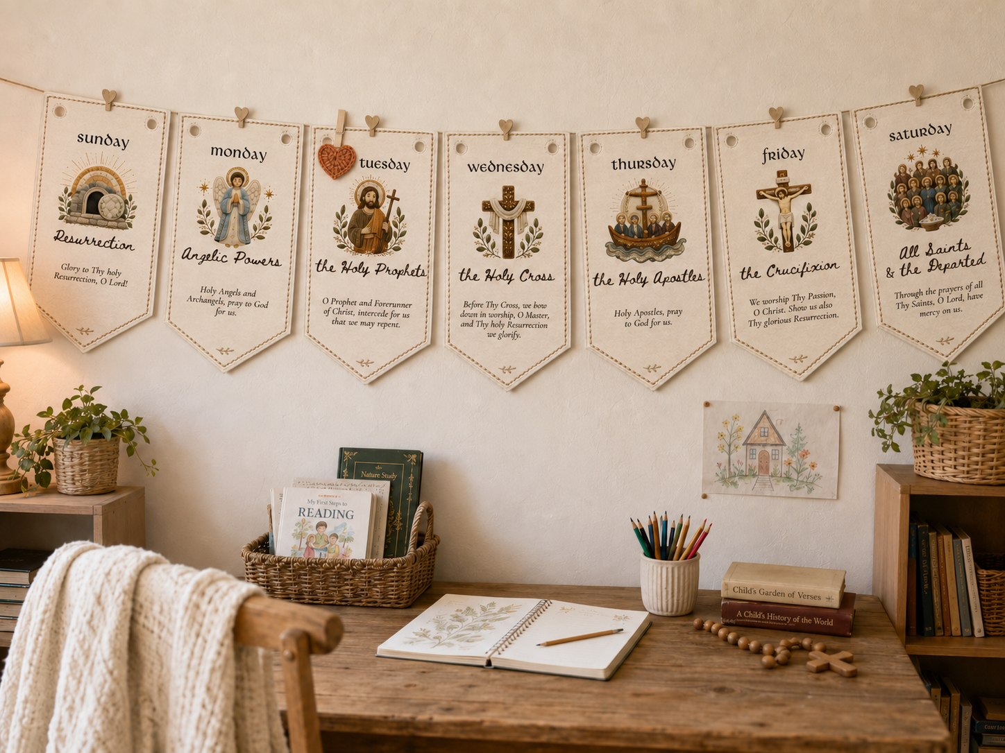 Embracing an Orthodox Waldorf-Inspired Weekly Rhythm for Families