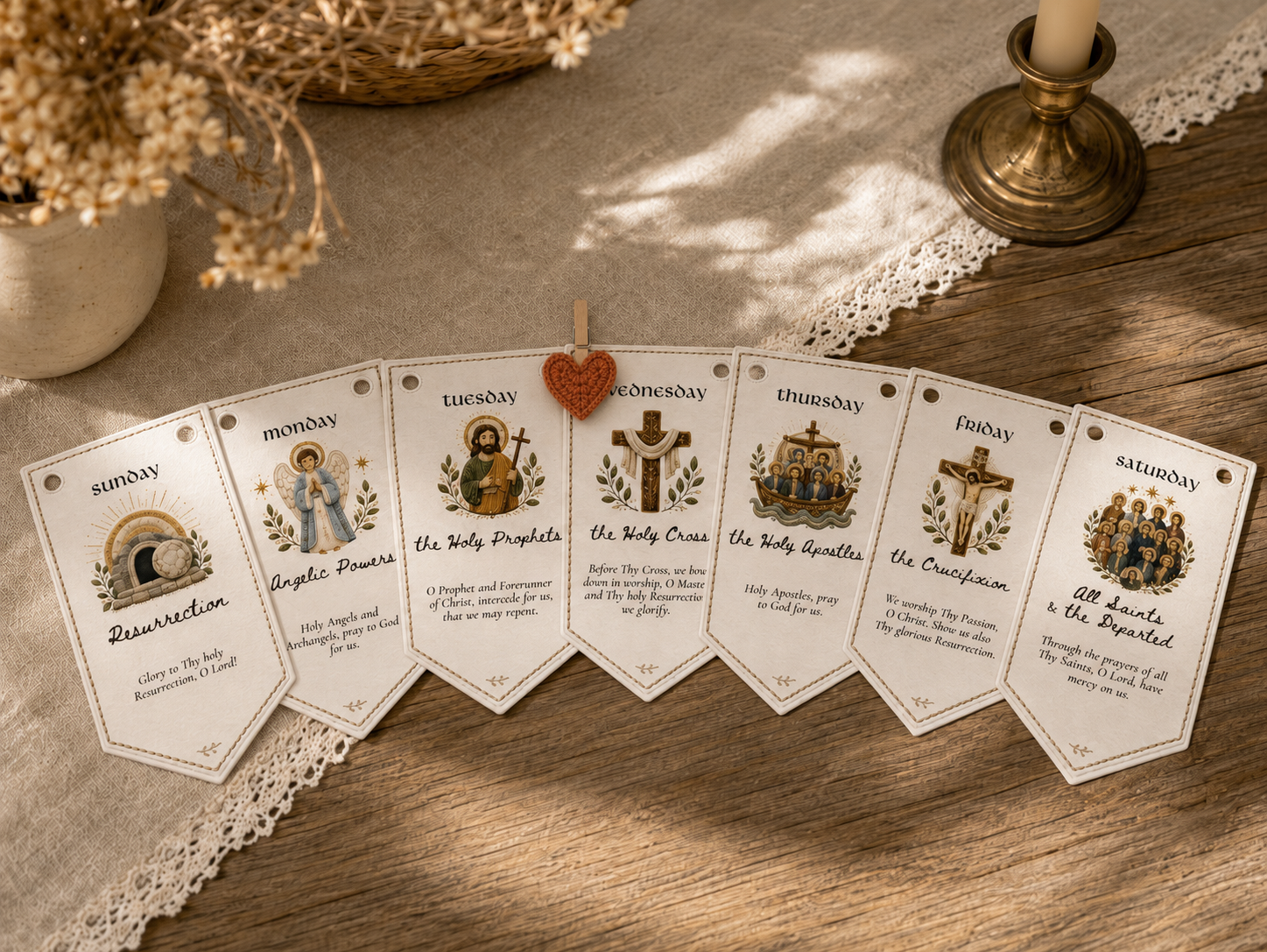 The Daily Stitch (An Orthodox Weekly Rhythm Banner) - FREE Digital Download