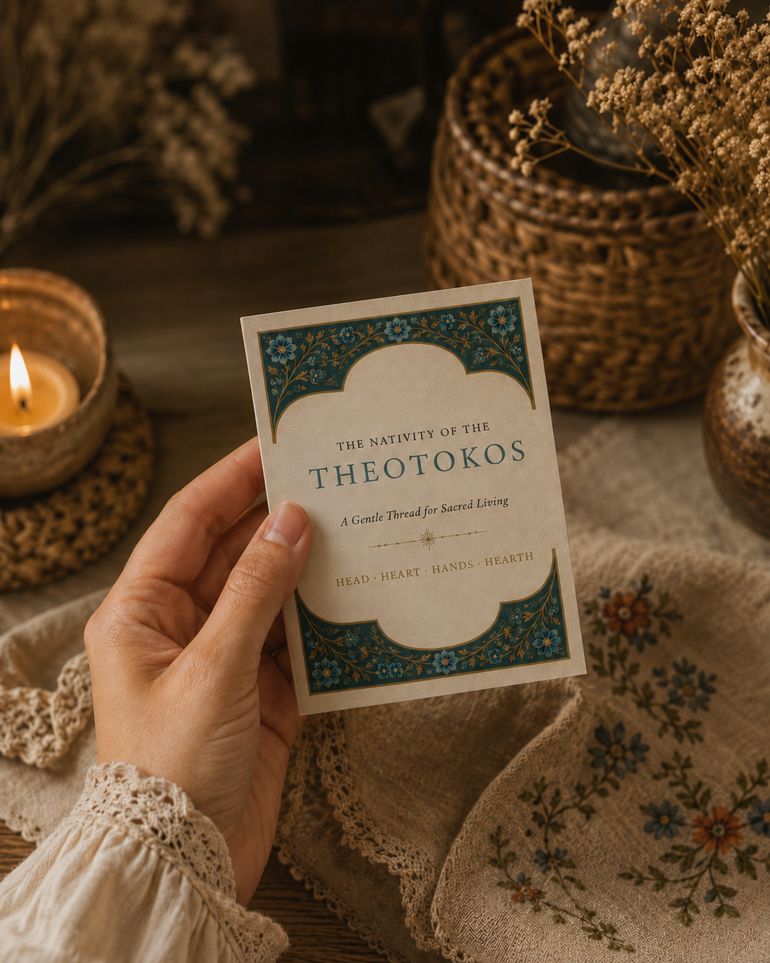 Nativity of the Theotokos (Thread Cards) - Digital Download