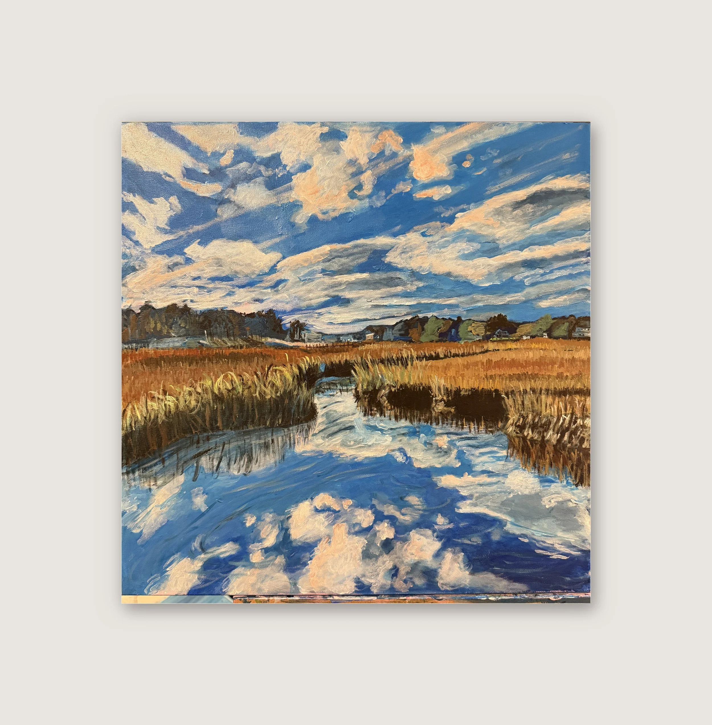 Serene Landscape Canvas Painting