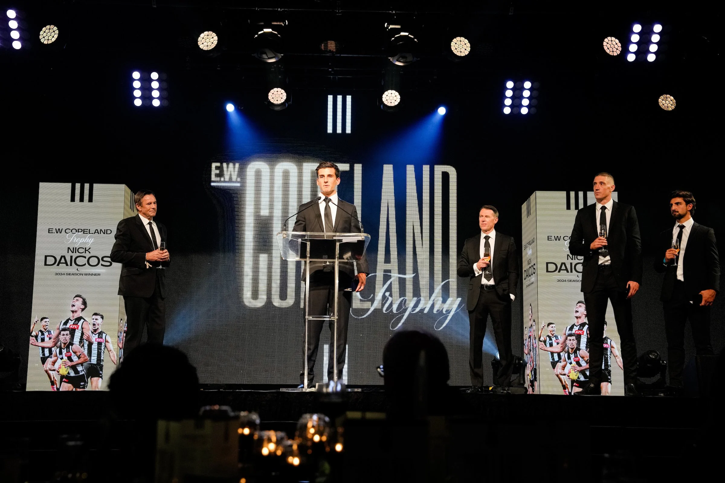 Collingwood FC Best & fairest event coverage Melbourne event photography
