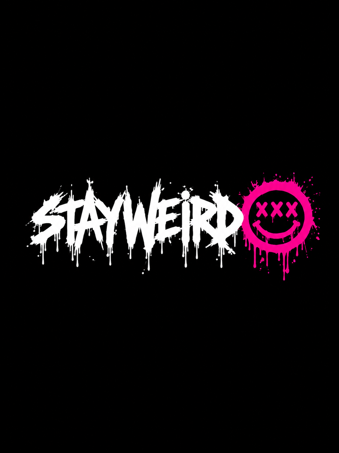 Dripping Stayweird Graffiti Logo.png