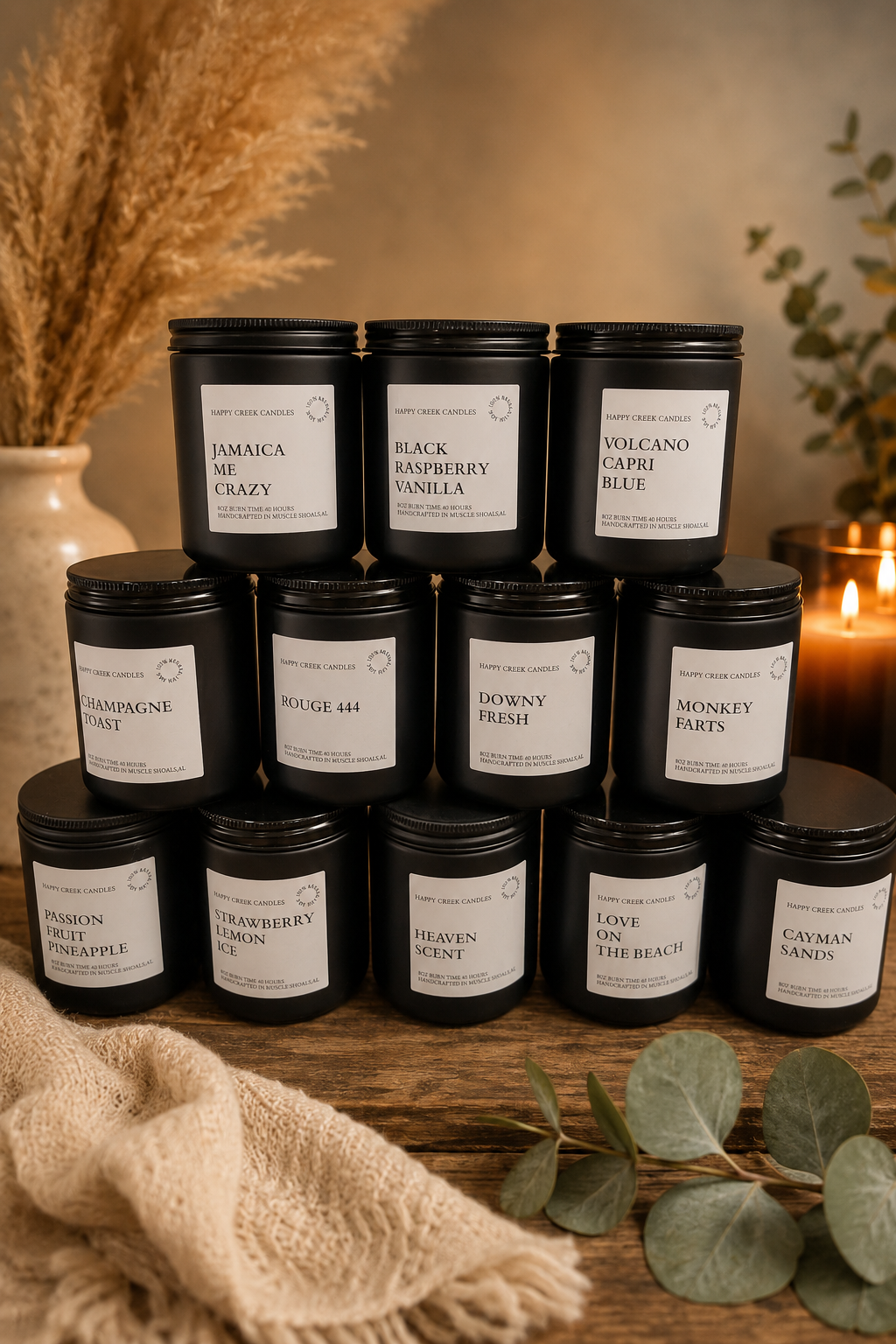 8 oz Handcrafted Soy Wax Candle