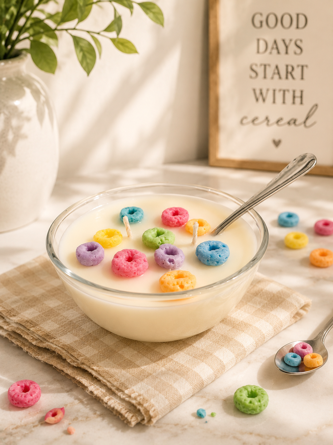 Fruit Loops Cereal Bowl