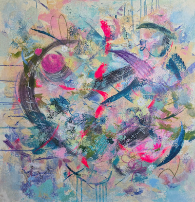 Joie de Vivre- Lisa Wommack
Acrylic On Canvas
30 x 30 x 1.5 in
$780