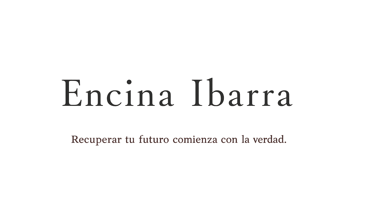 Logotipo de Enrique Encina Ibarra, abogado penalista y defensor penal que cree que la mejor defensa inicia con la verdad.