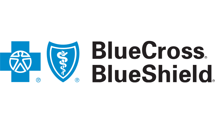 The BlueCross BlueShield logo with the words 'BlueCross BlueShield' next to it.